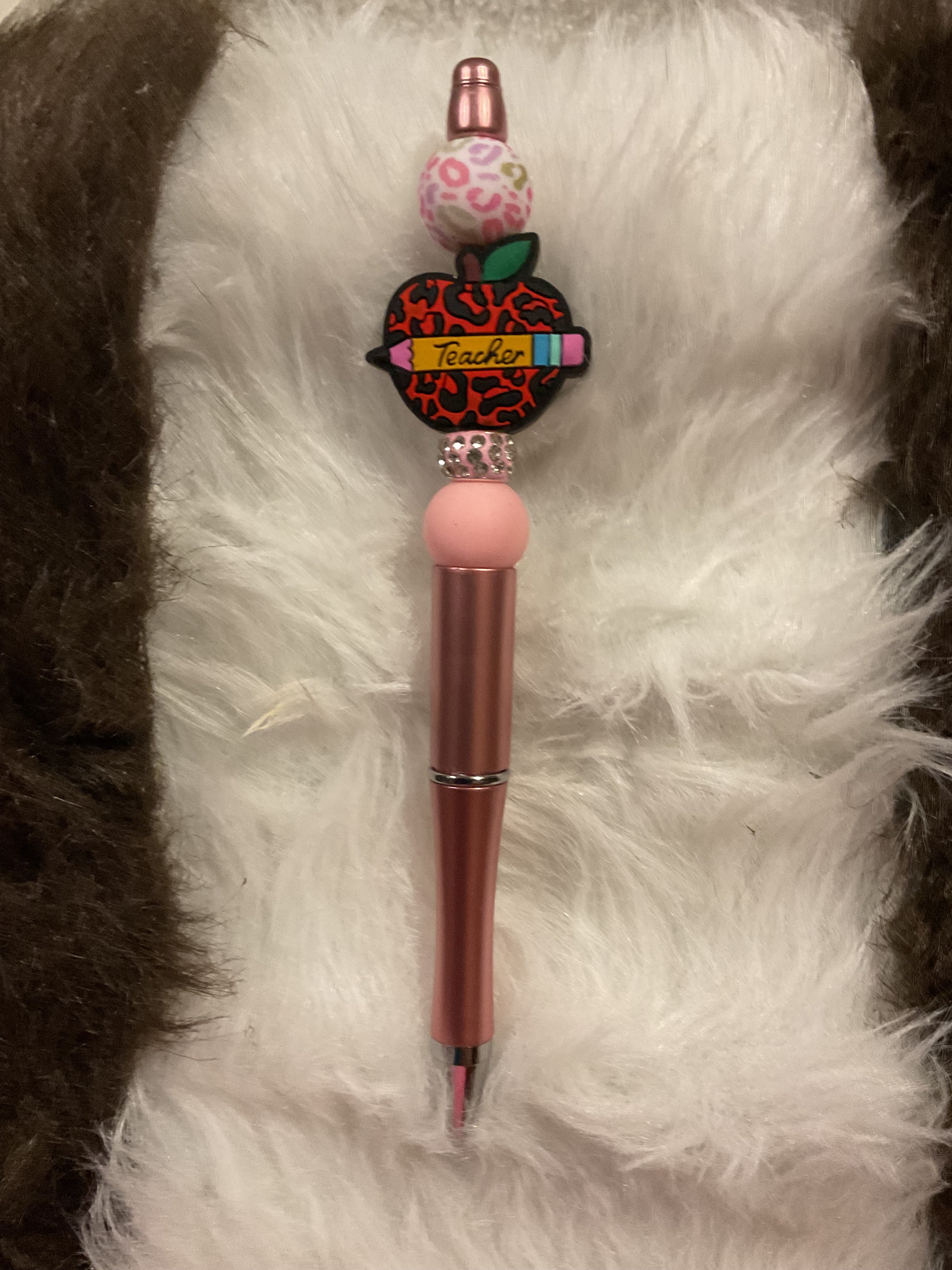 Teacher Custom Beaded Pens