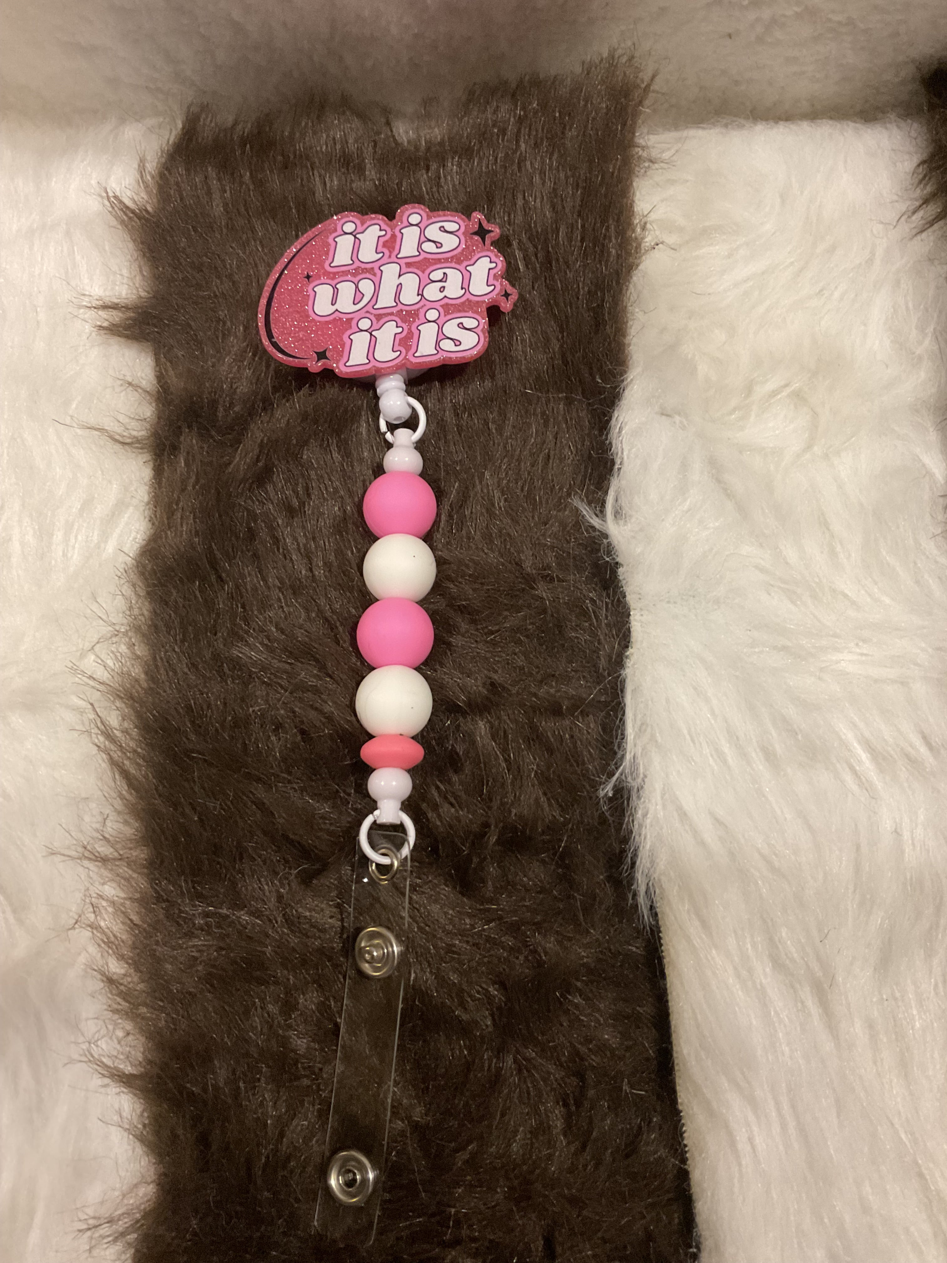 Beaded Badge Reels