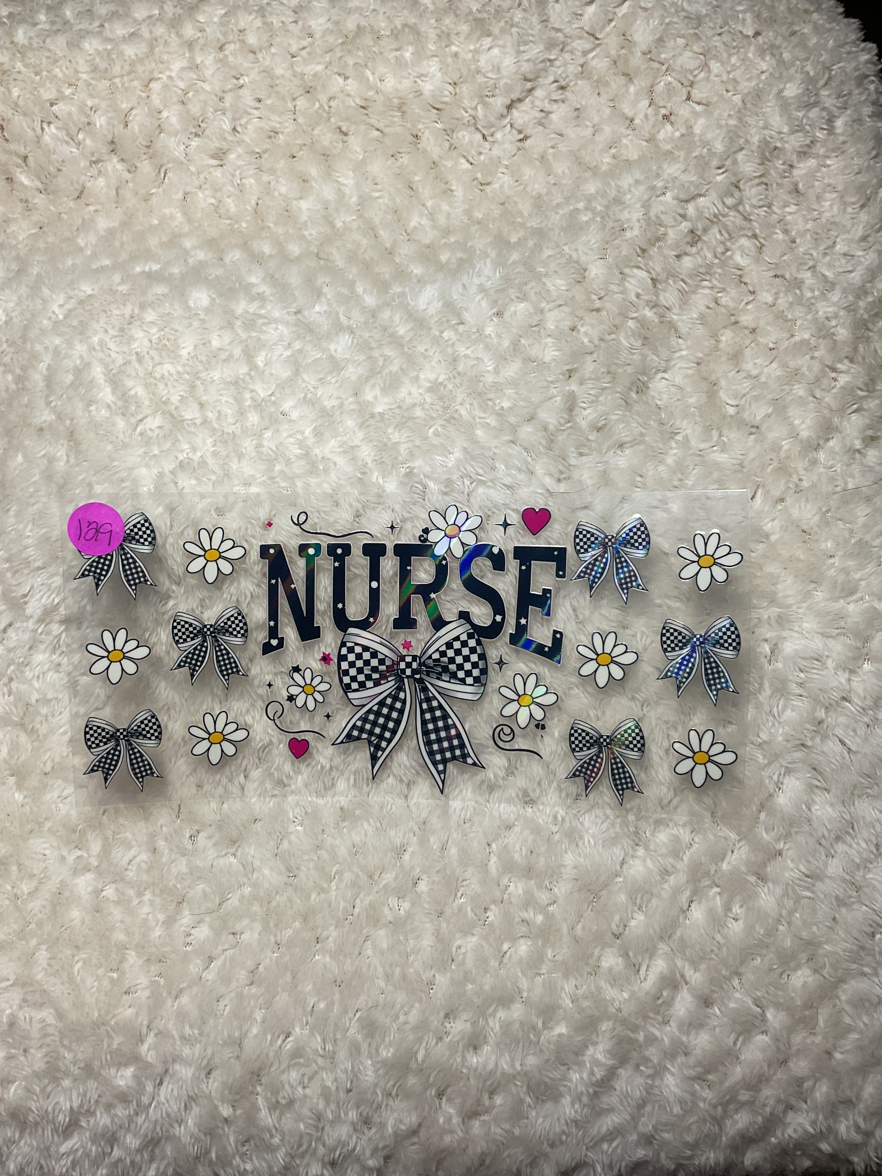 Nurse with bow 129