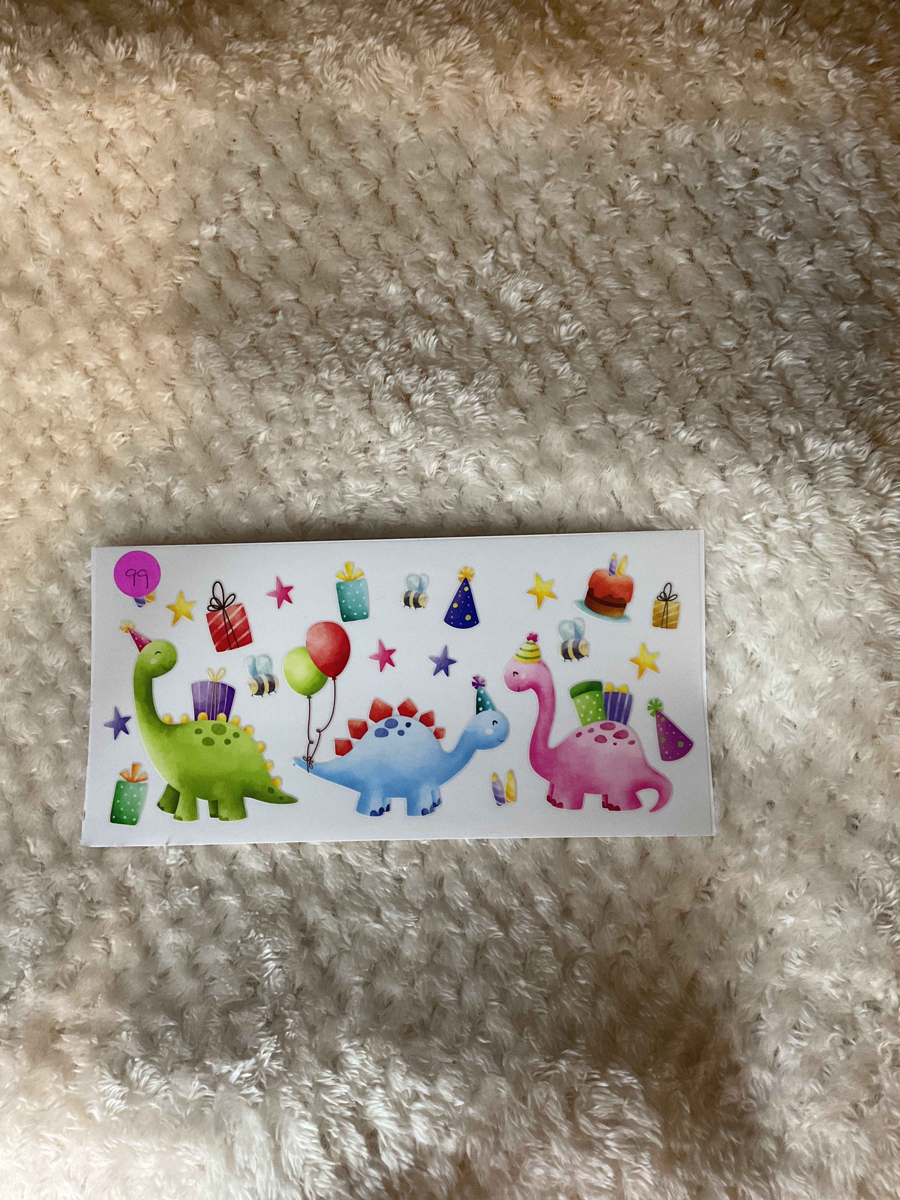 Birthday dinosaur 099