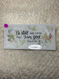 Be still and know that I am God 153