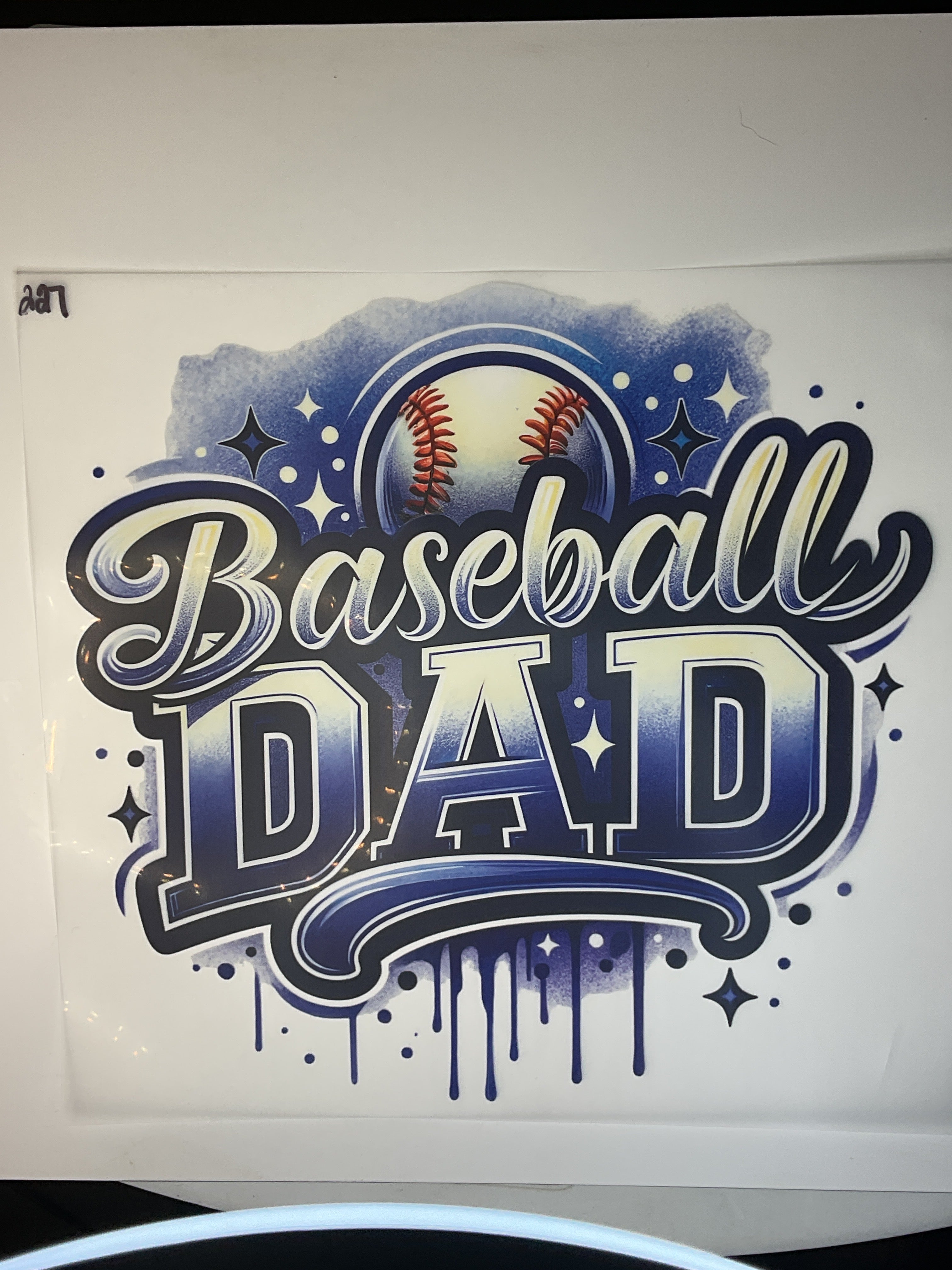 Baseball Dad drip 227