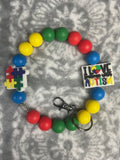 Autism wristlet
