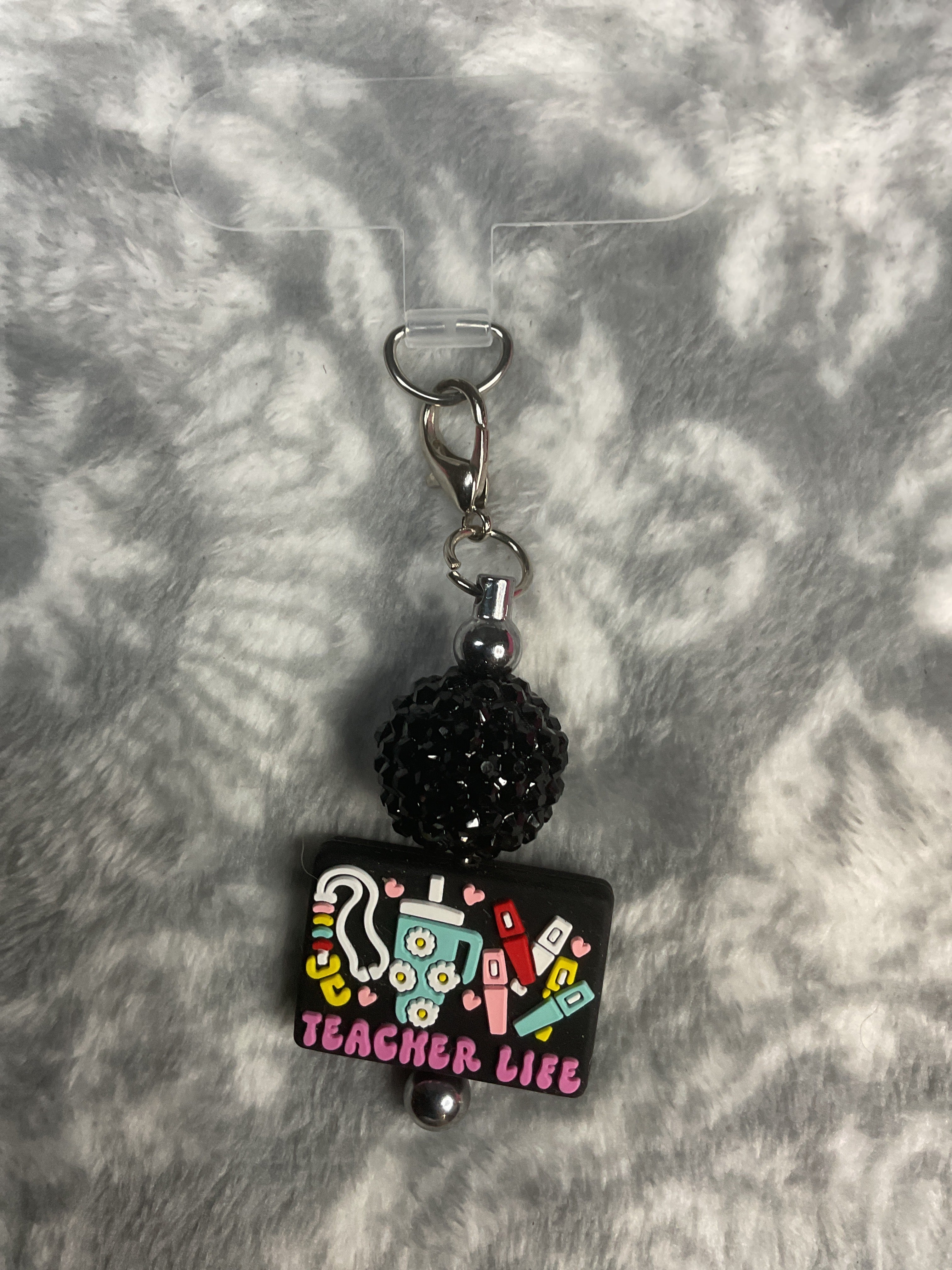 Teacher life, phone charm