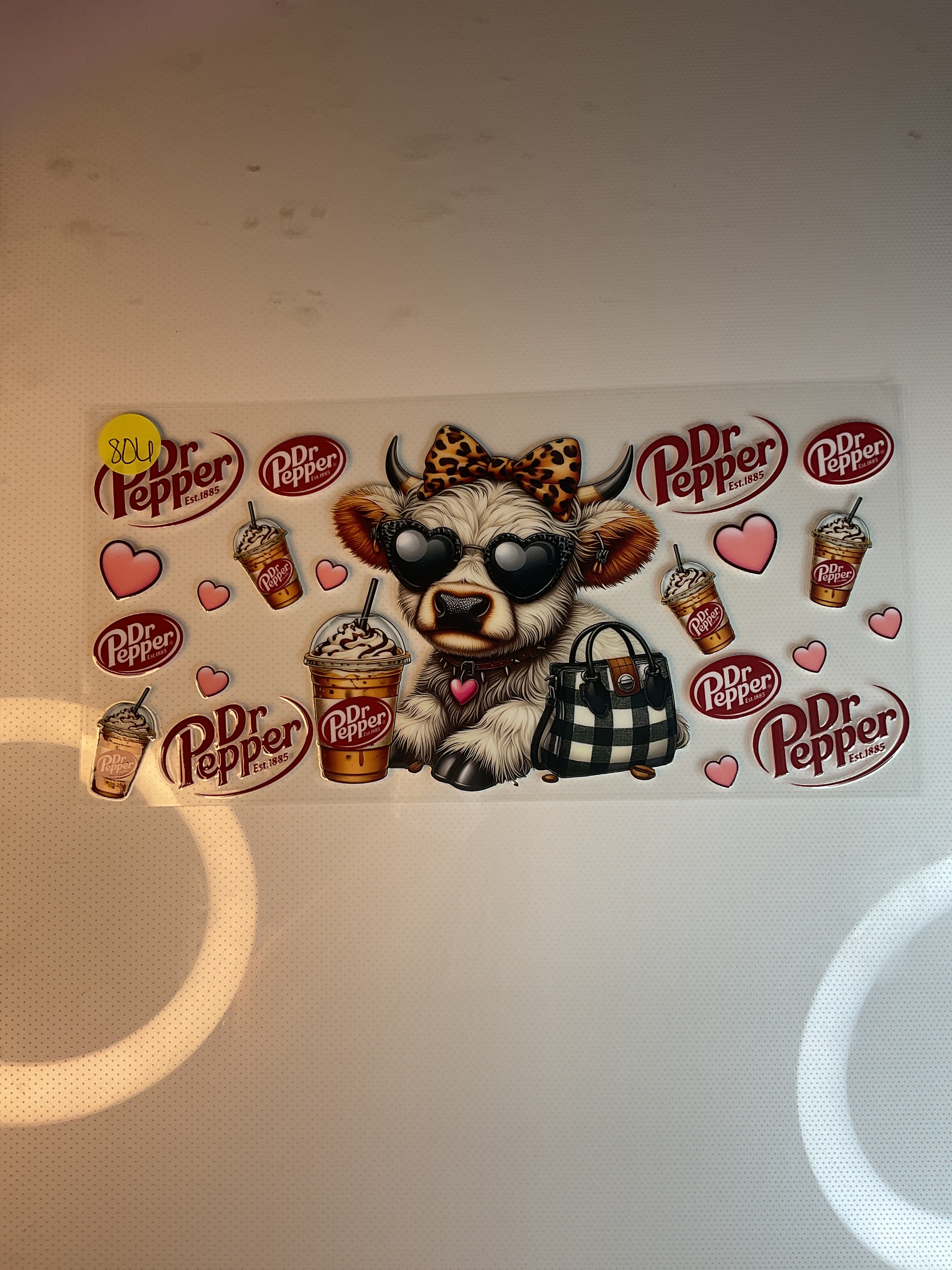 Highland cow Dr Pepper 806
