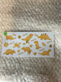 Orange dinosaur 101