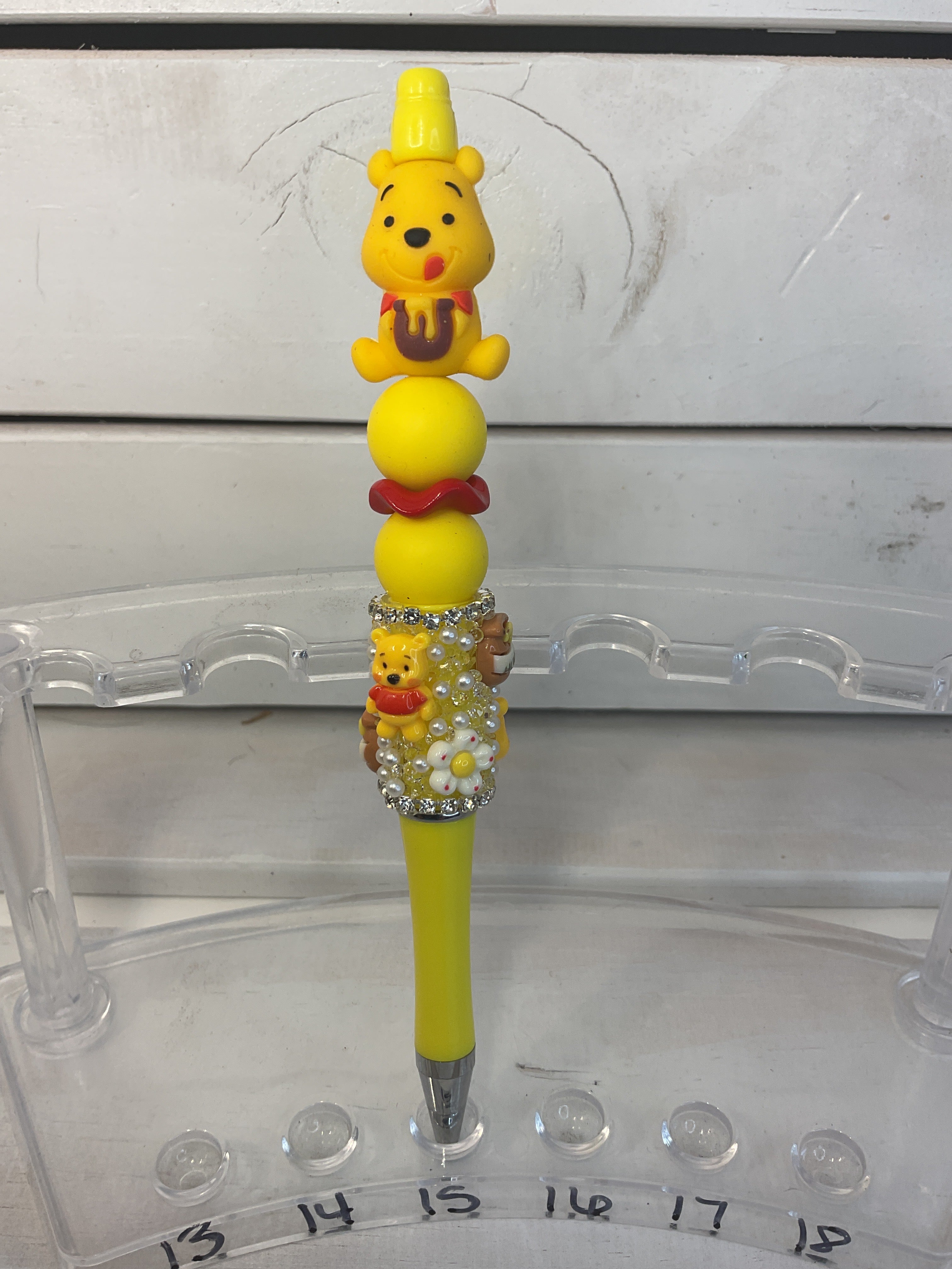Pooh with honey bowl