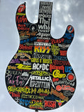Legendary rockstar guitar