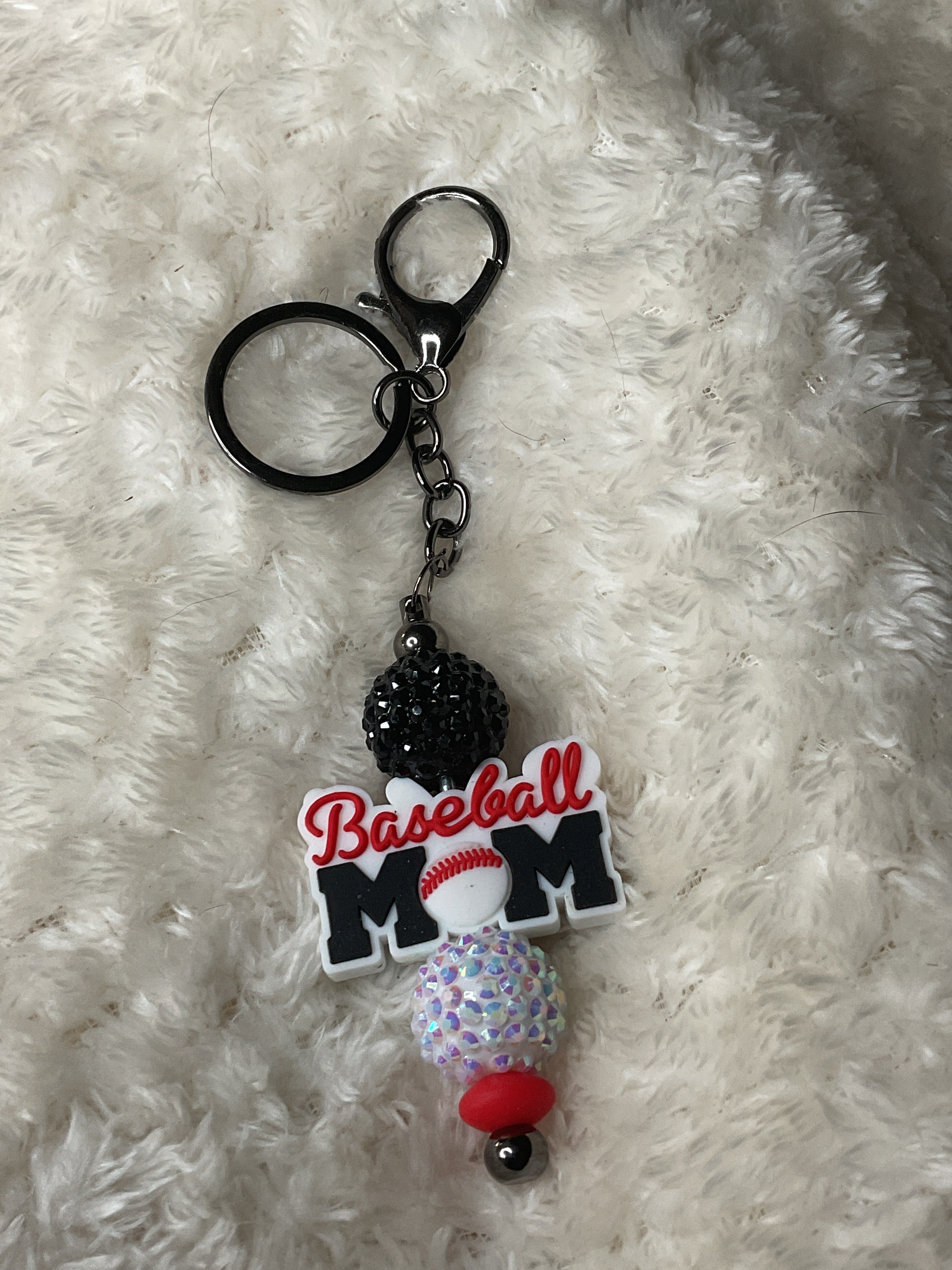 Baseball Mom keychain
