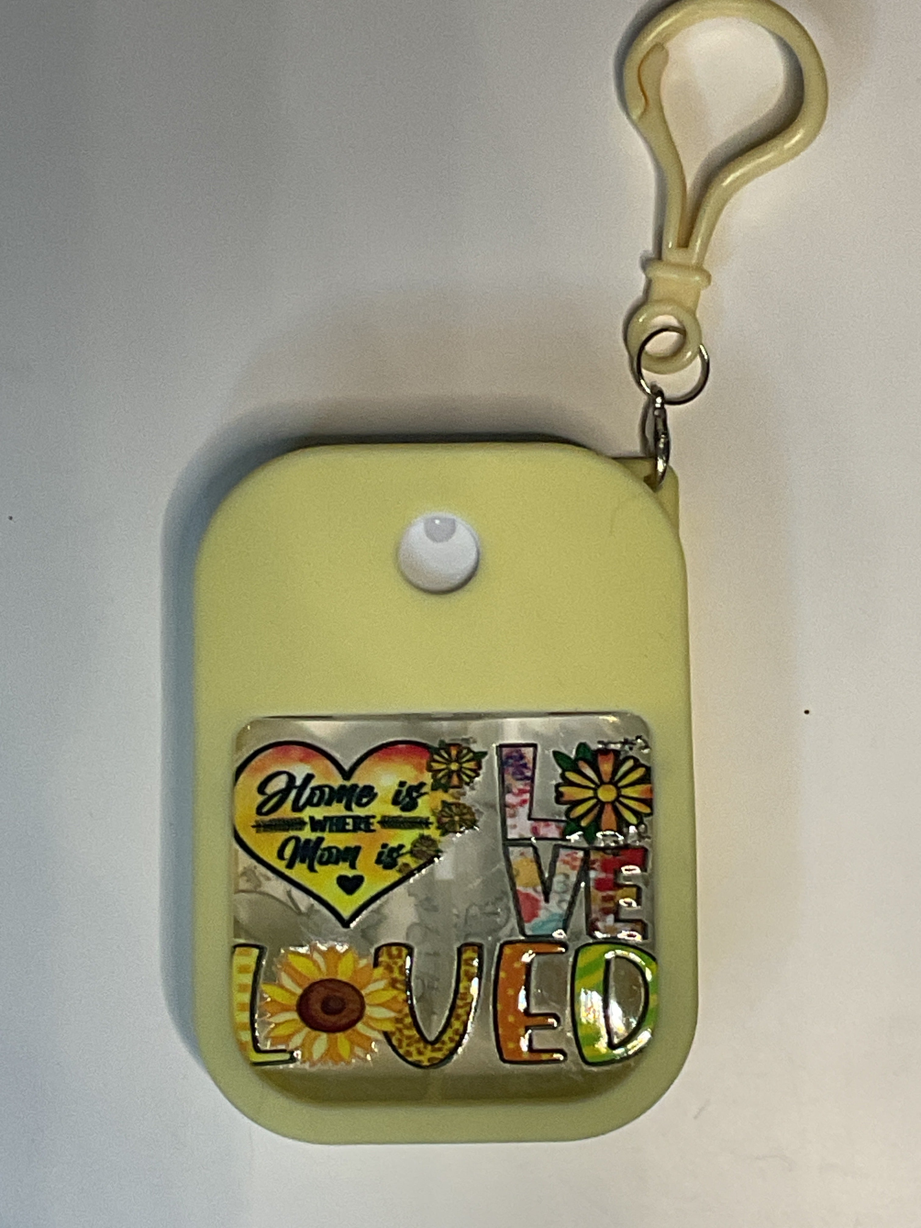 Home is where Mom is mini hand sanitizer