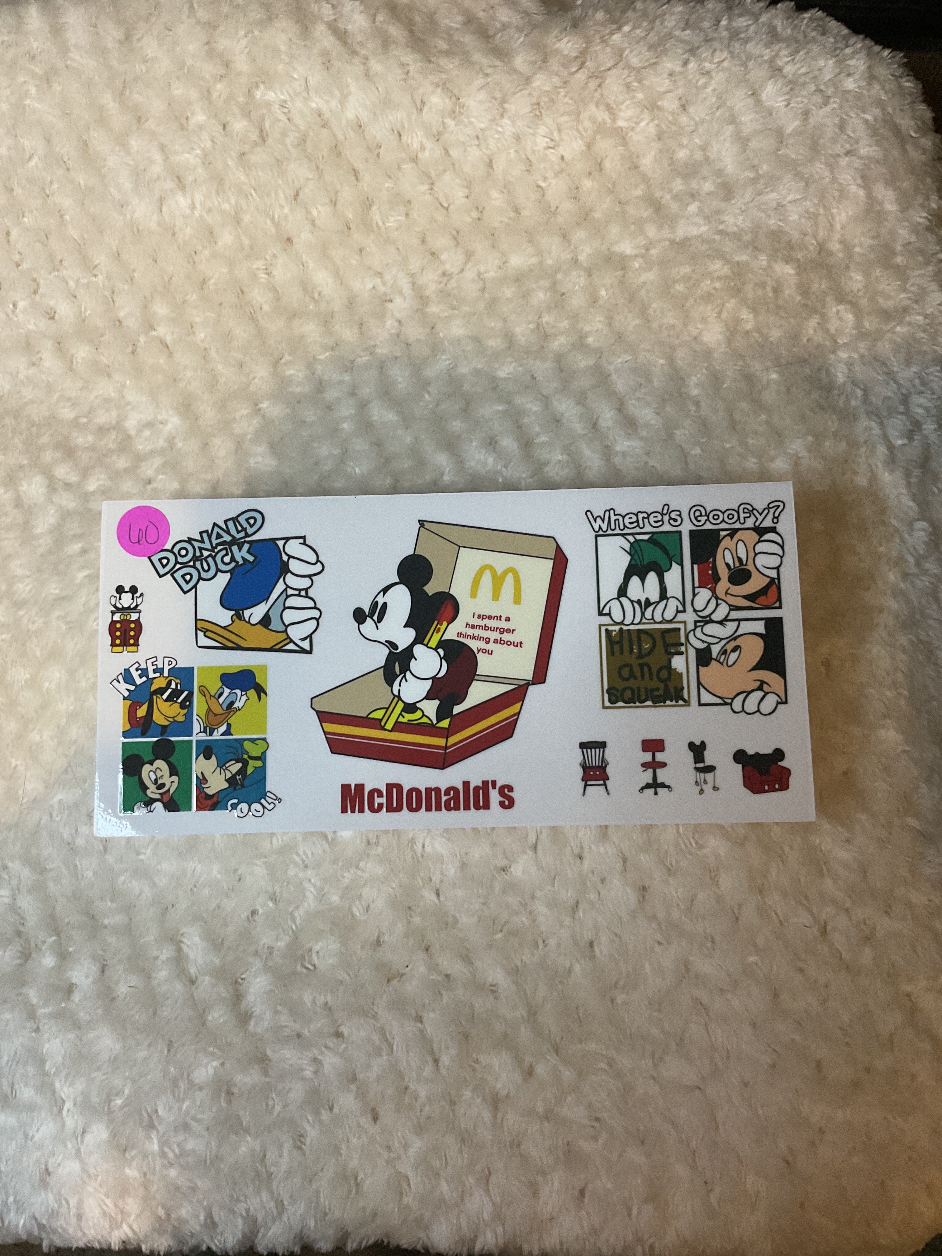 Mickey and Donald with McDonald’s 060