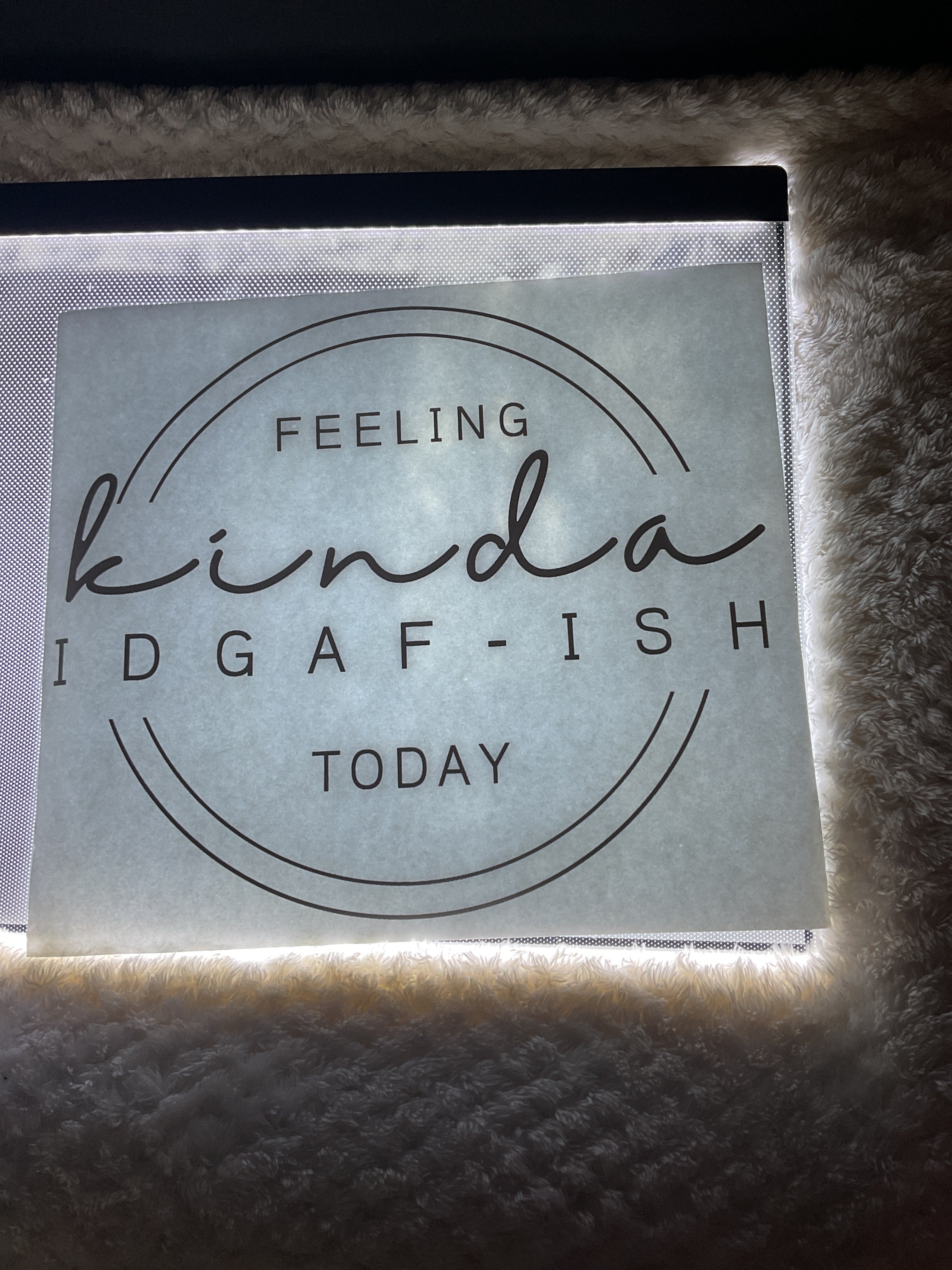 Filling kind ID GAF-ish today