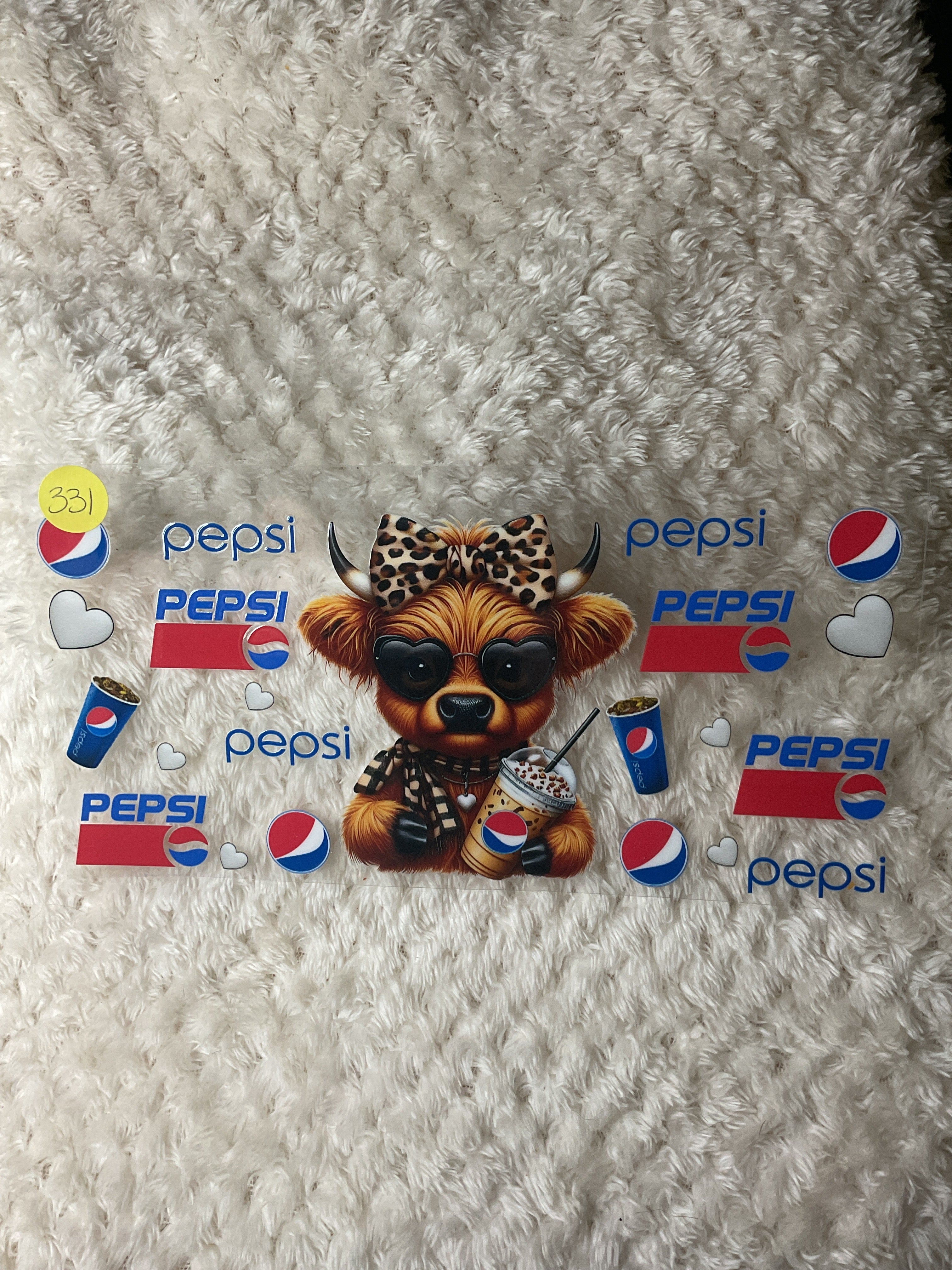 Pepsi, Highland cow 331