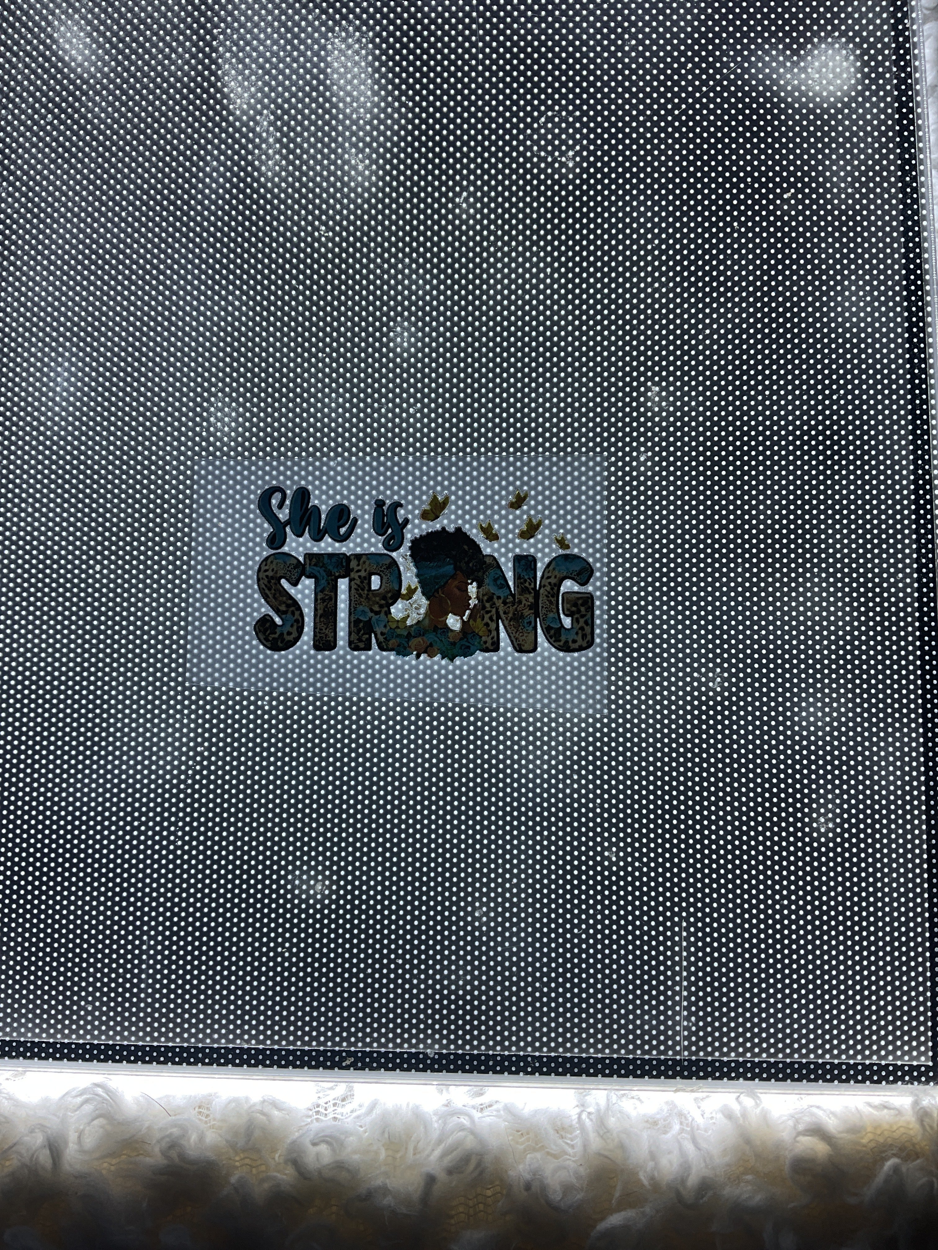 She is strong