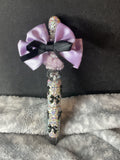 Purple bow fancy pen