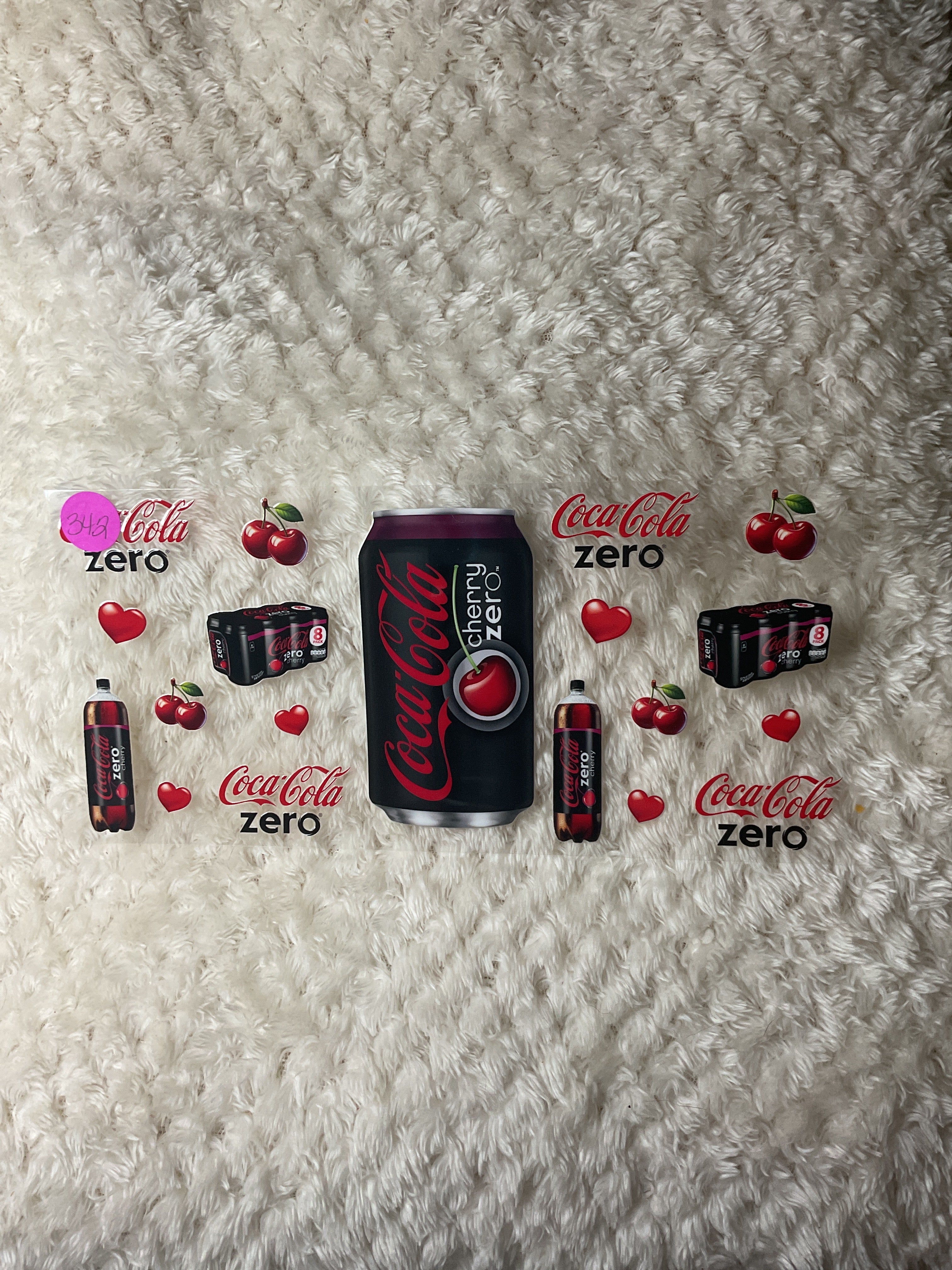 Coca-Cola zero cherry 342