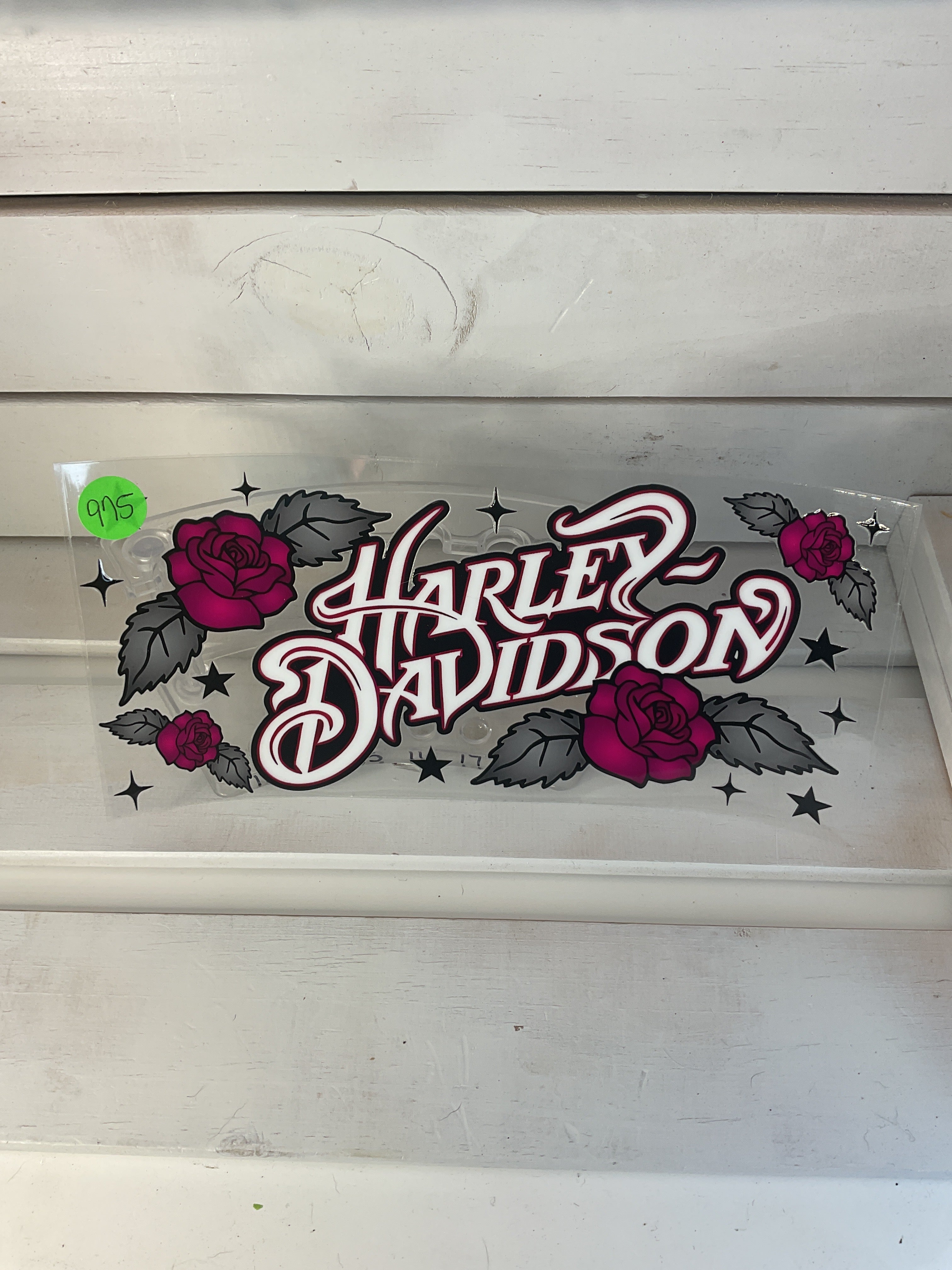 Harley Davidson, pink Rose 975