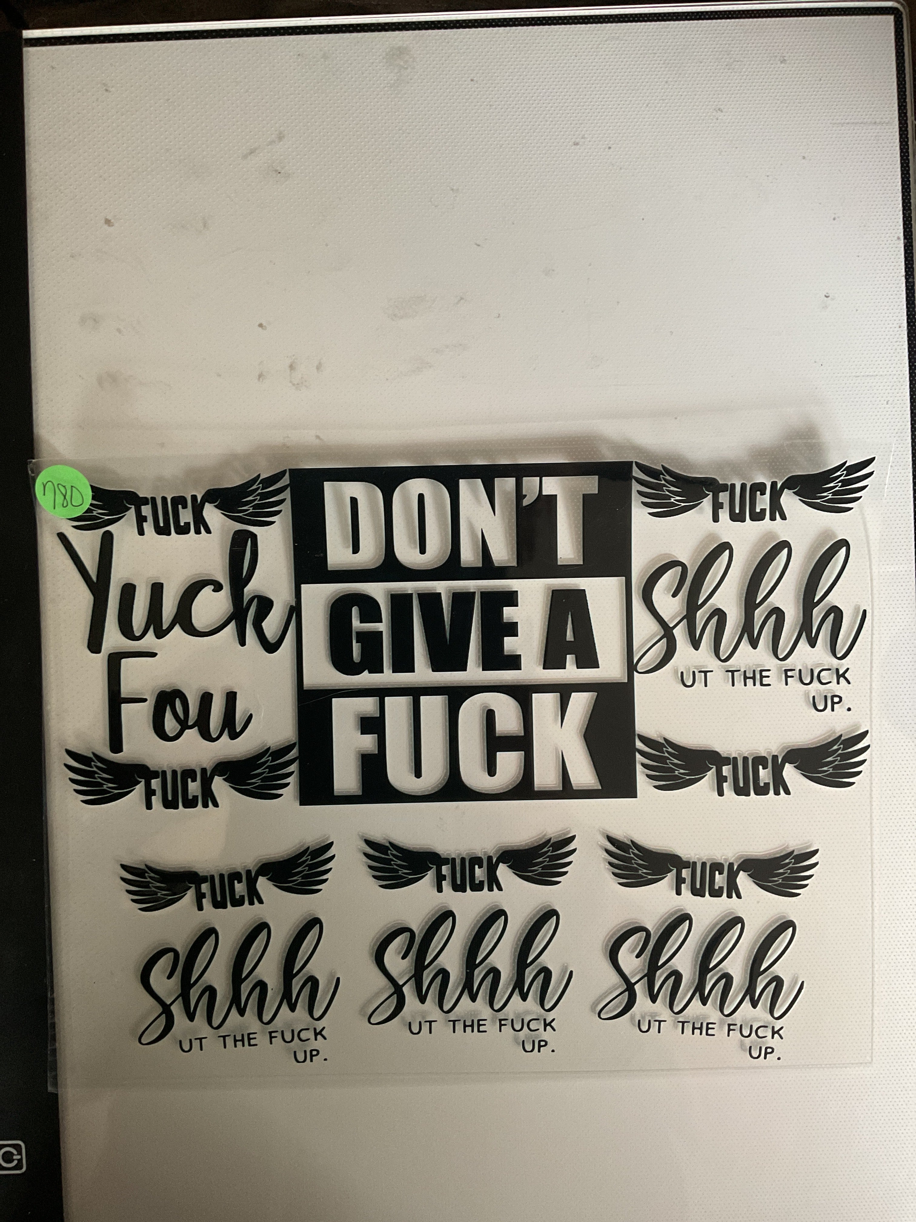 Don’t give a fuck 780