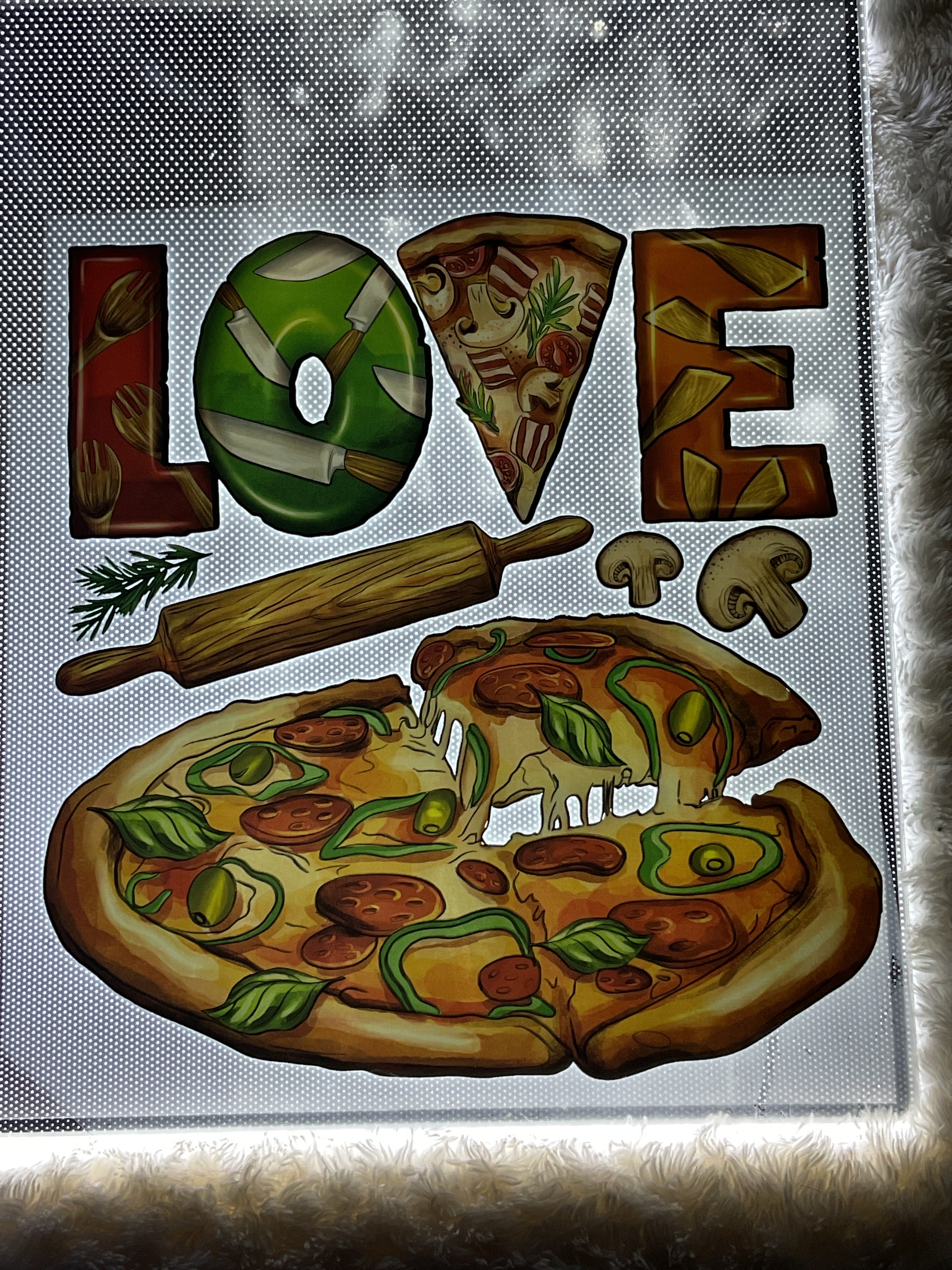 Love pizza