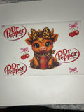 Highland cow Dr Pepper #166