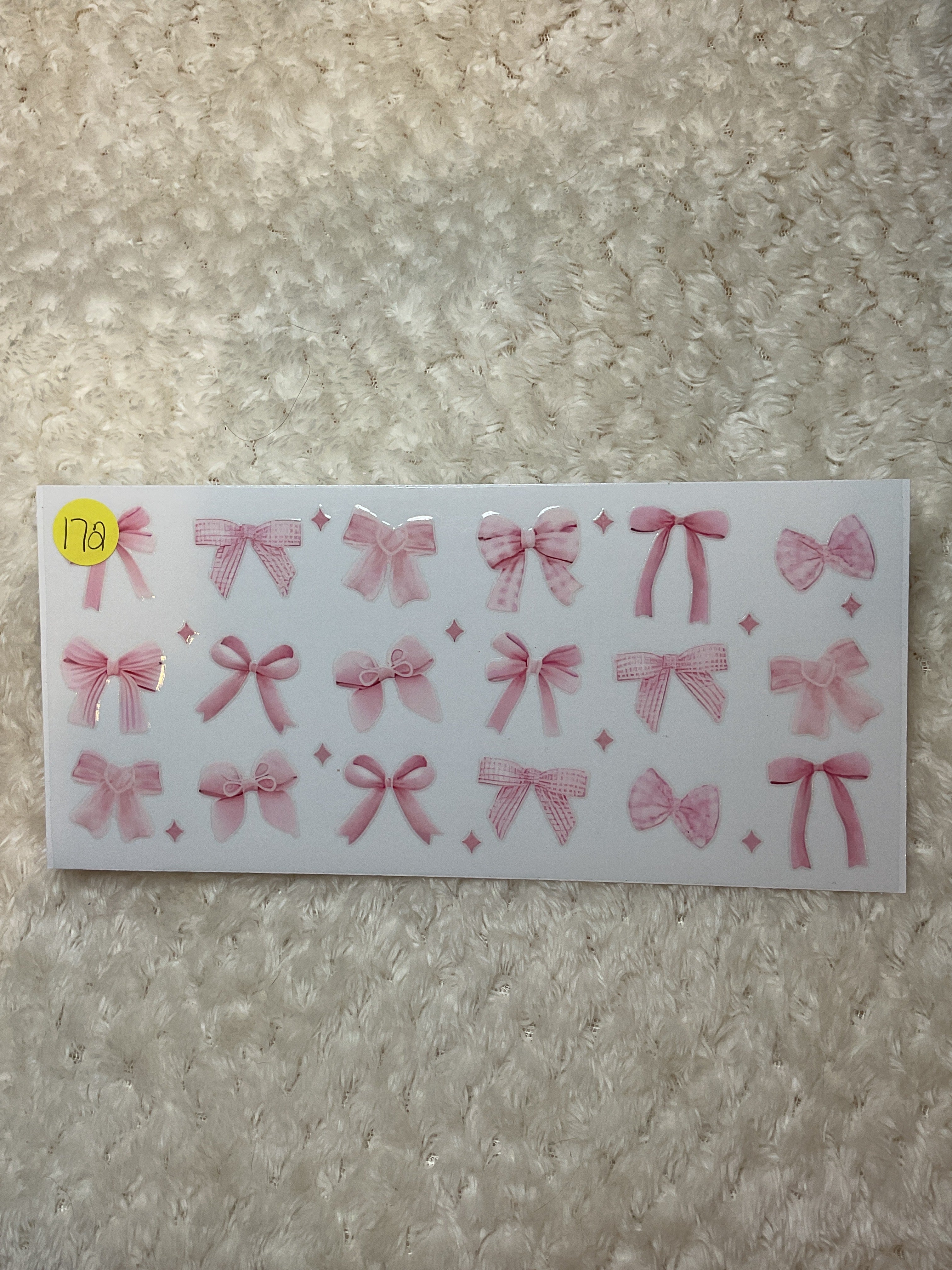 Pink bows 172