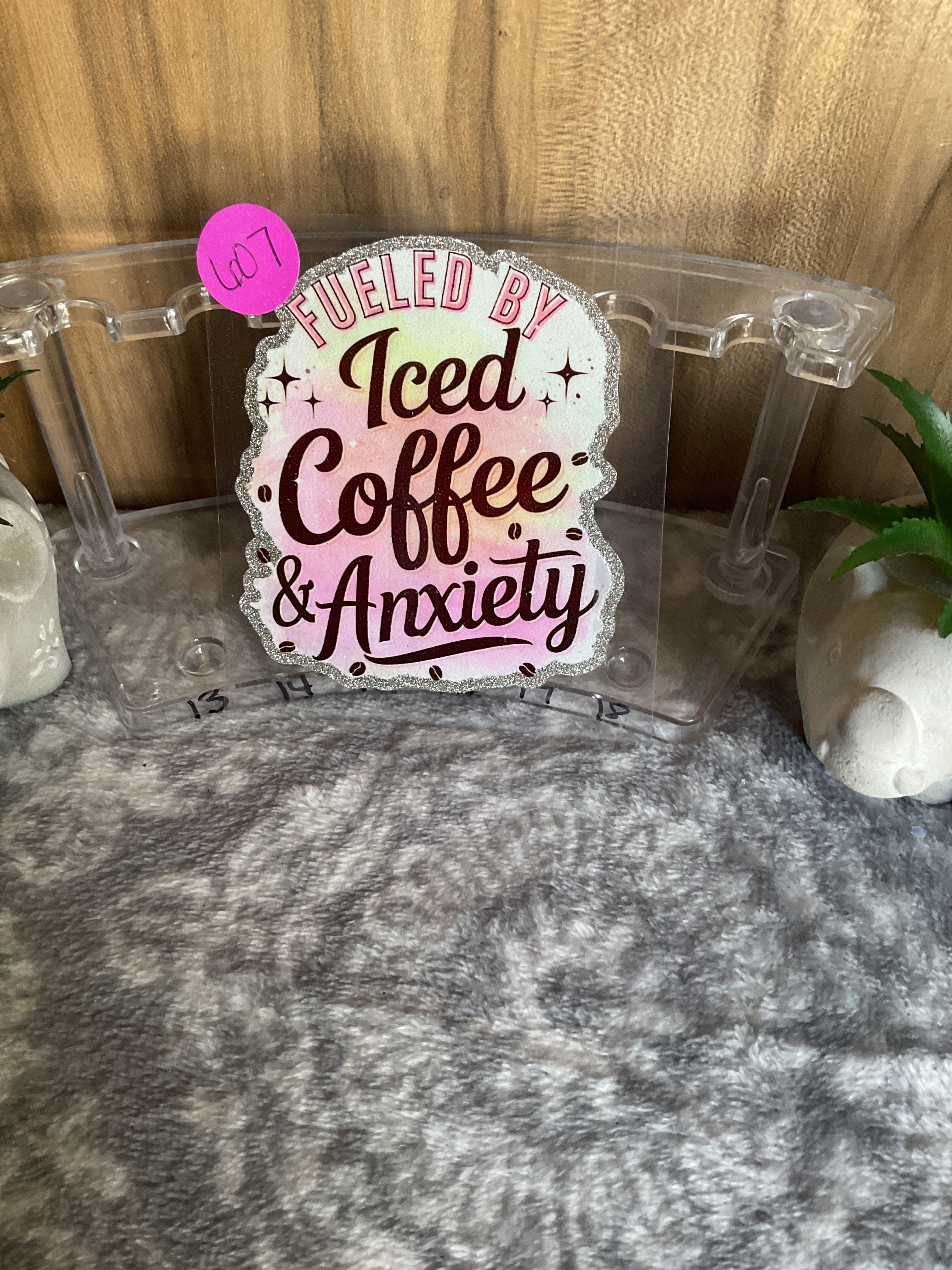 Fueled by iced coffee and anxiety 607