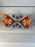 Highland cow zipper