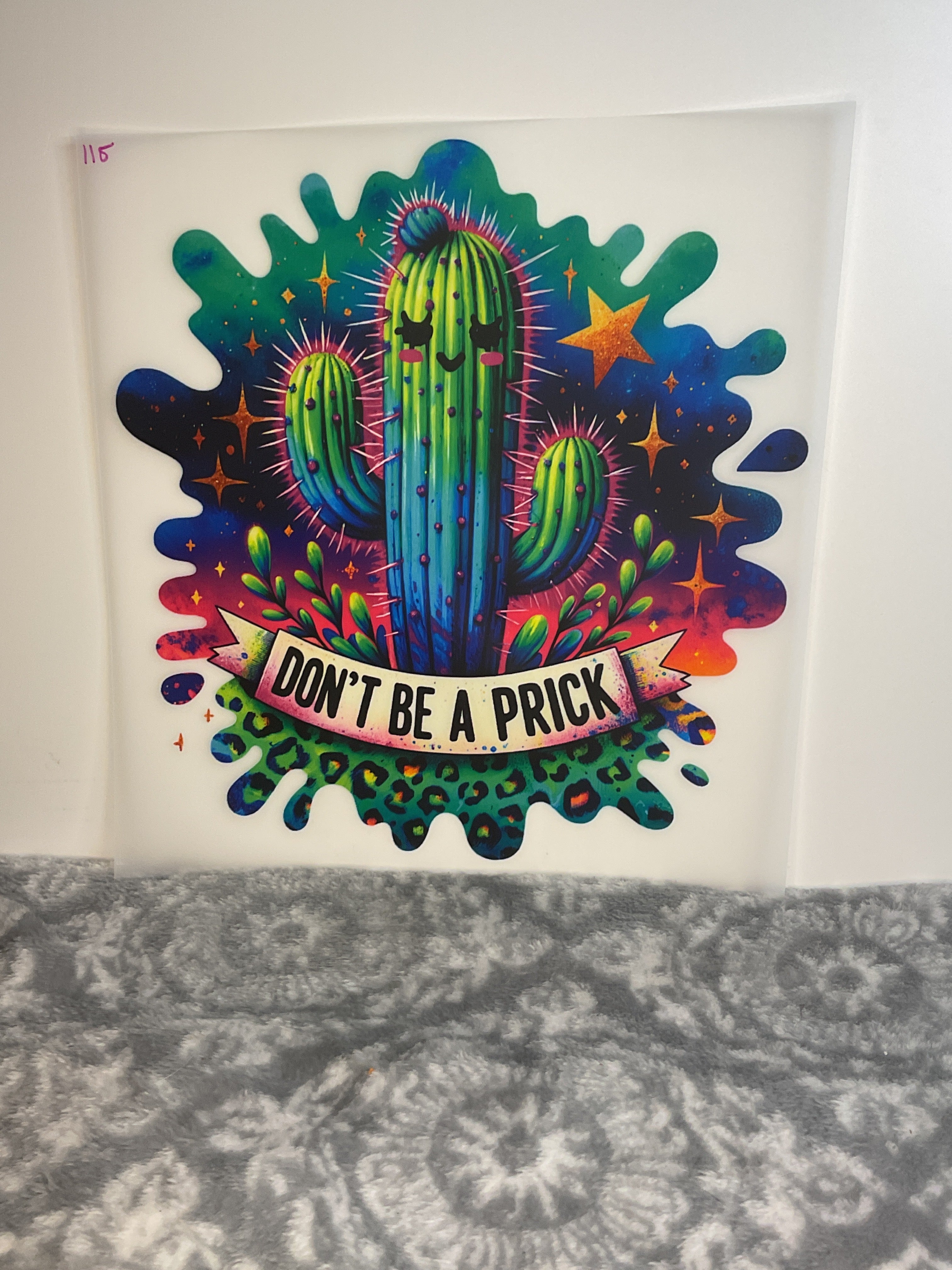 Don’t be a prick 115