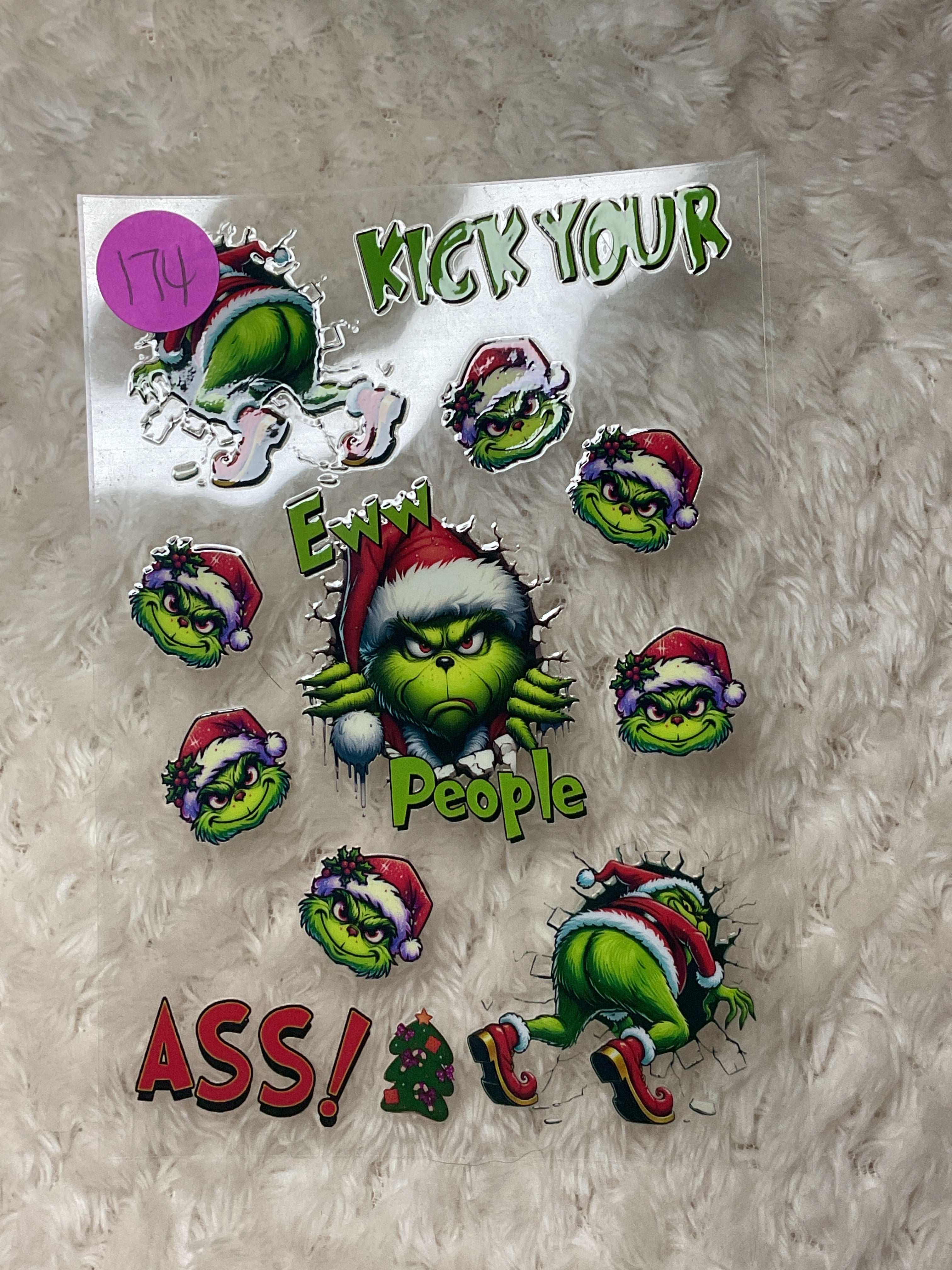 Grinch kick your ass 174