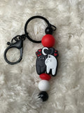 Two kittens keychain