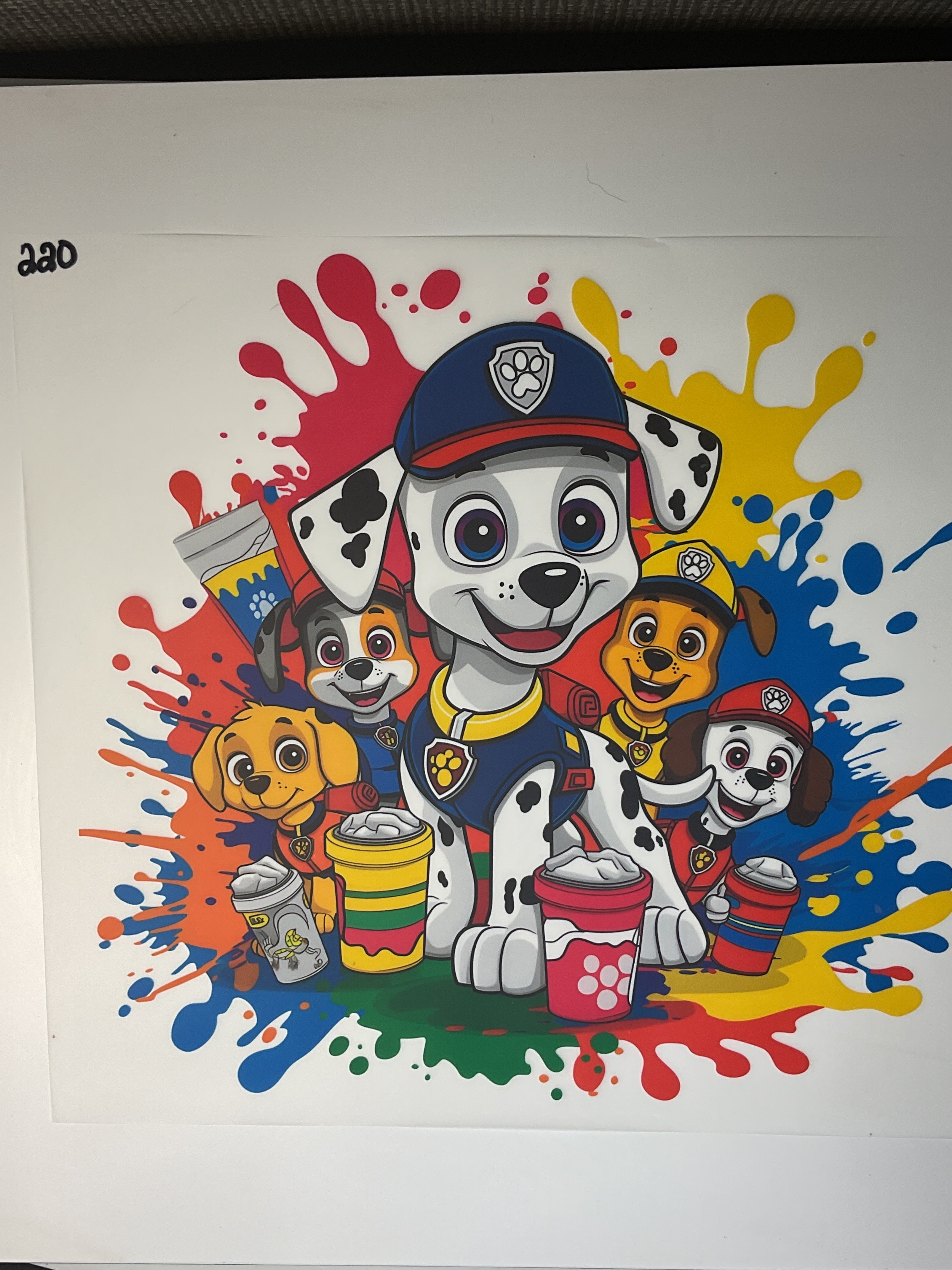 Paw patrol 220