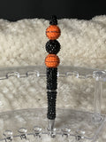 Black rhinestone basketball