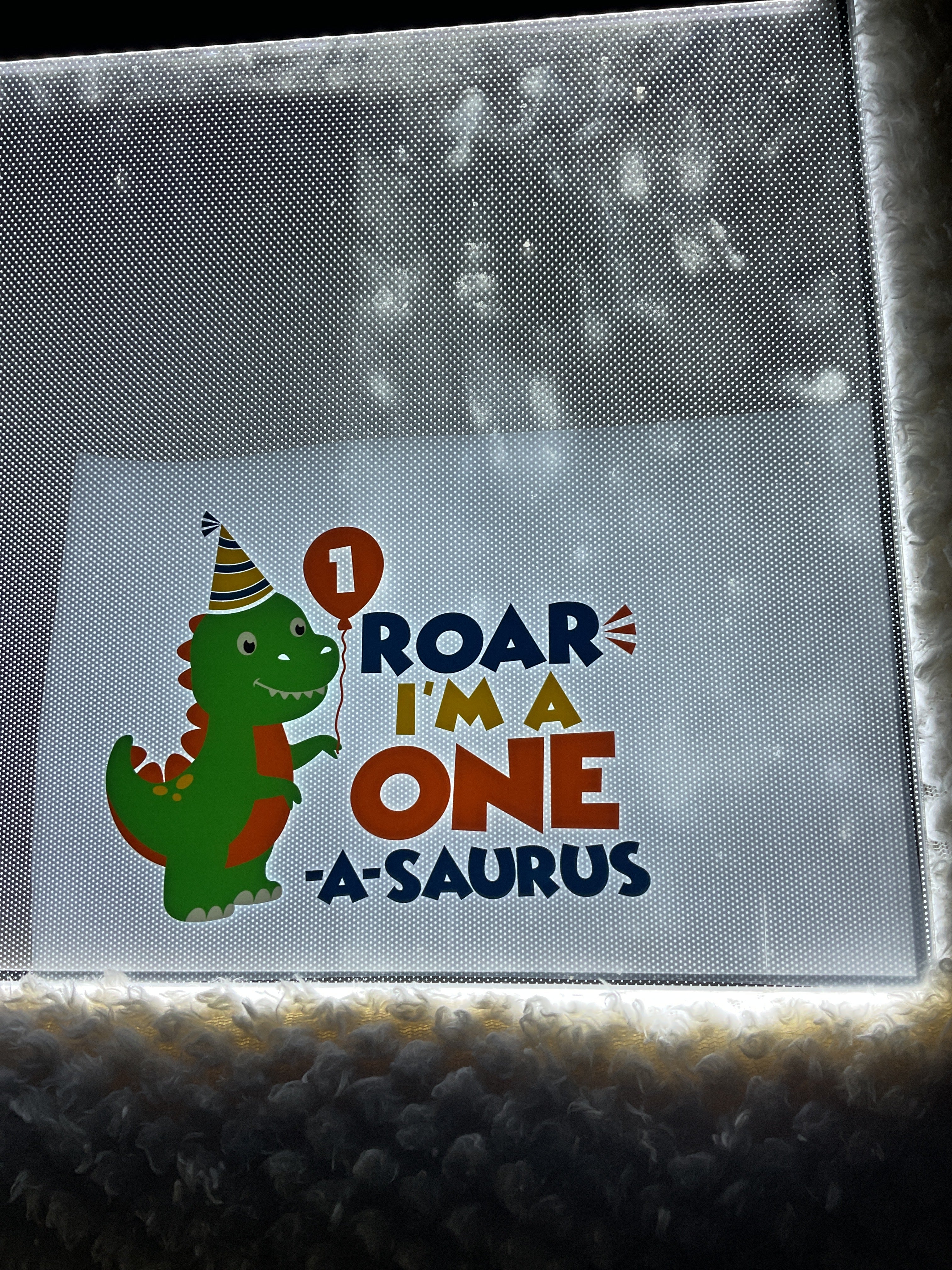 Roar I’m a one a saurus