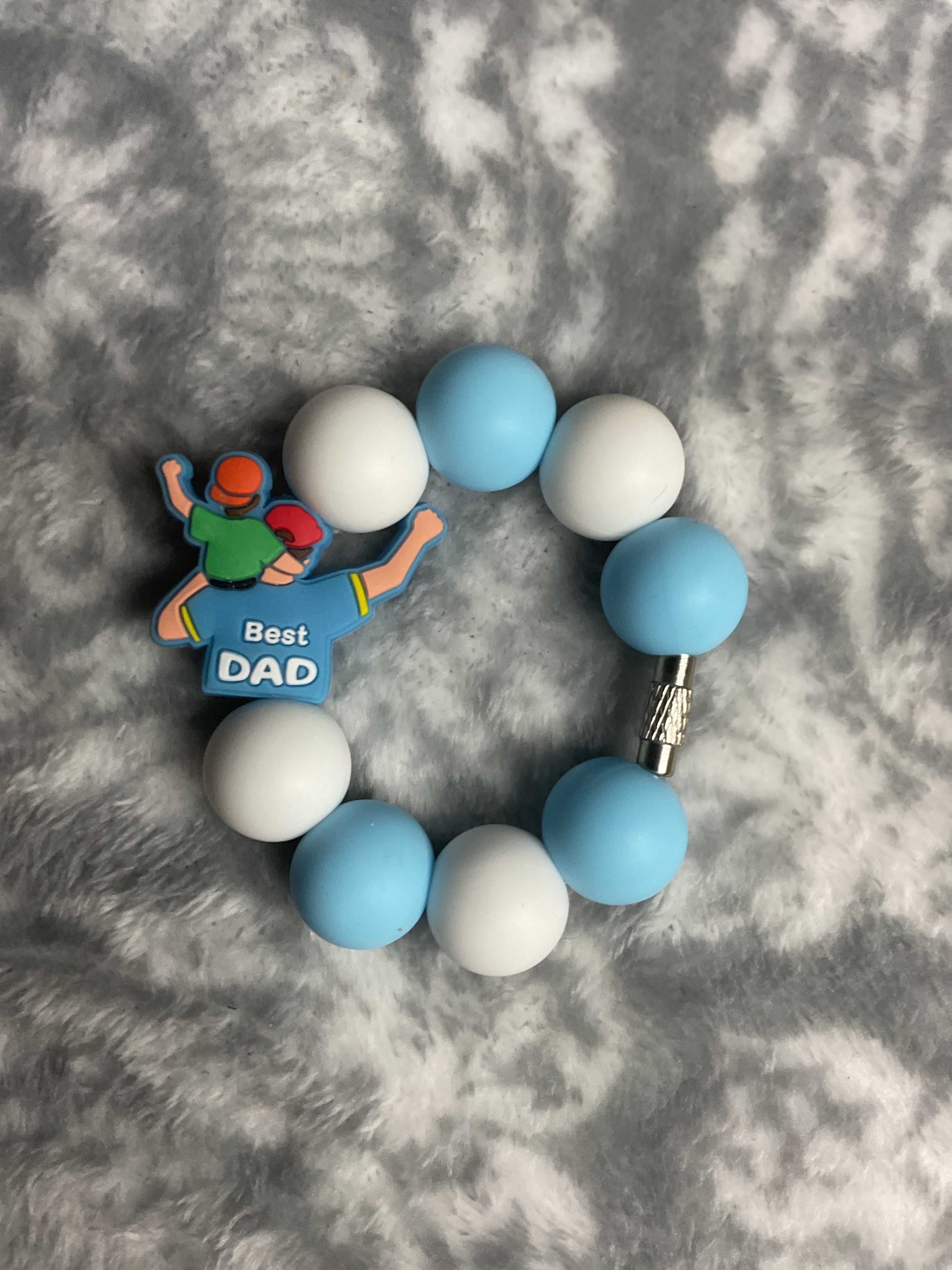 Best Dad cup charm