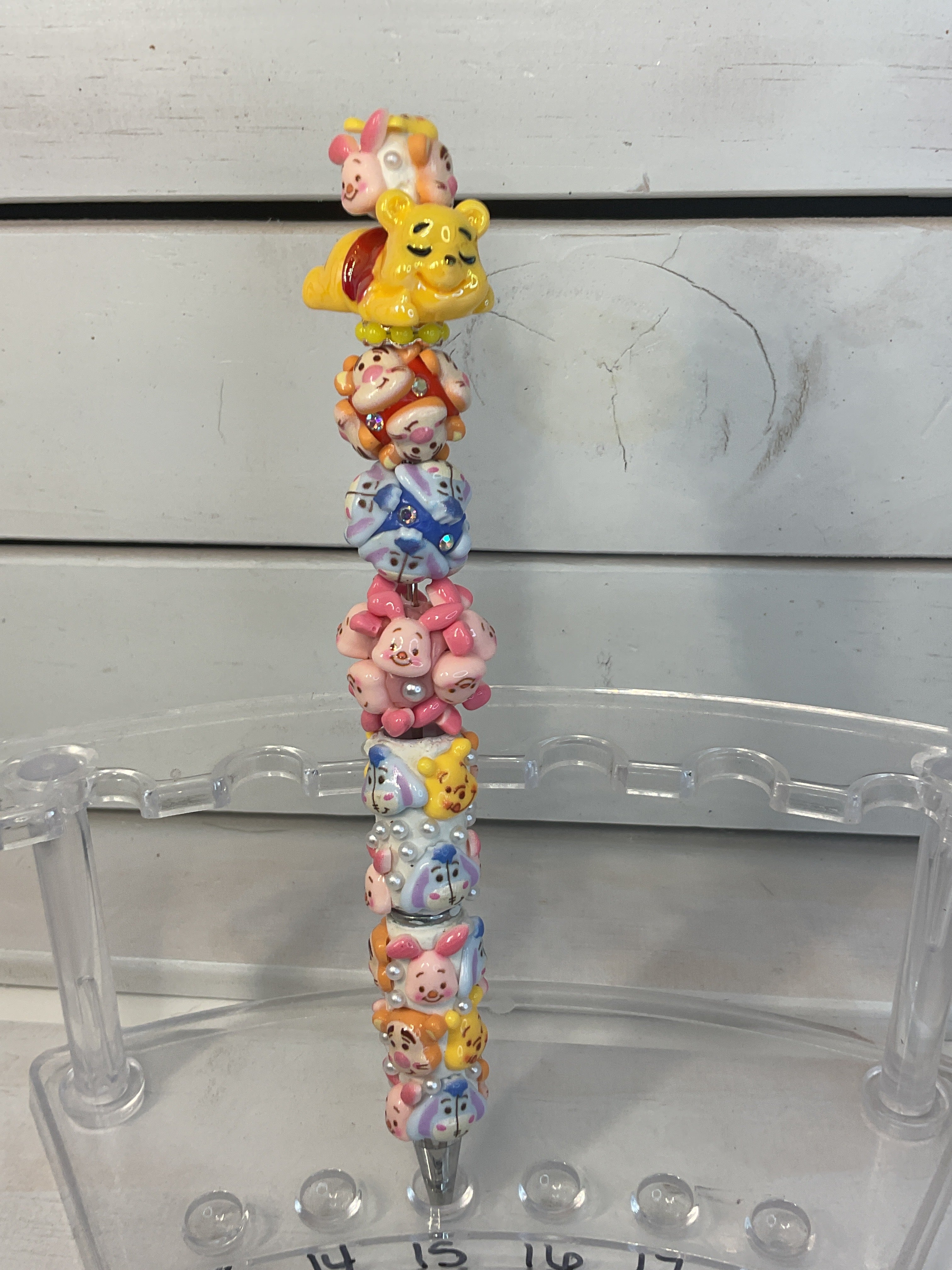 Pooh and friends fancy pen