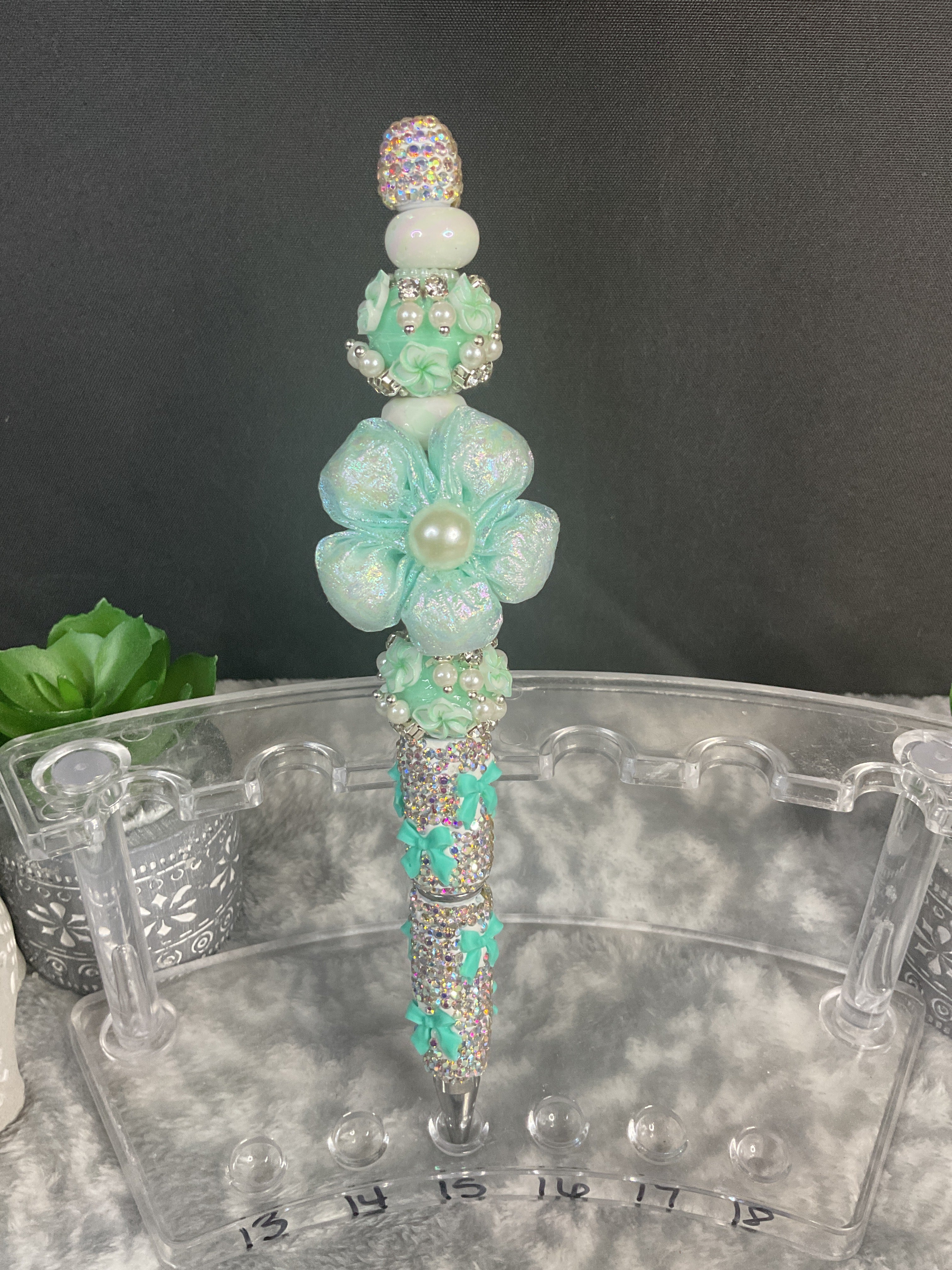 Tiffany flower bow fancy pen