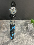 Blue bow fancy pen