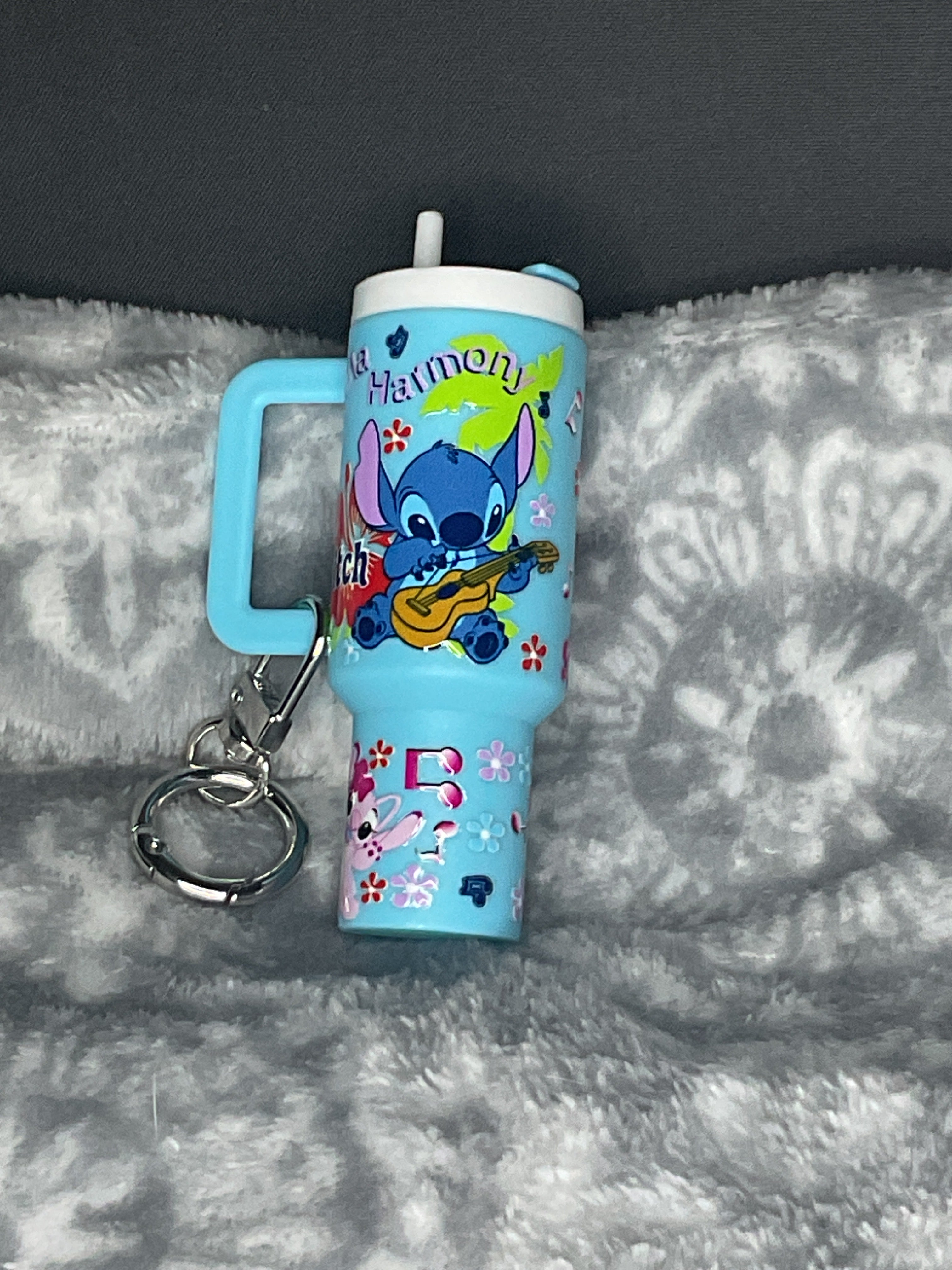 Stitch and angel mini Tumblr blue