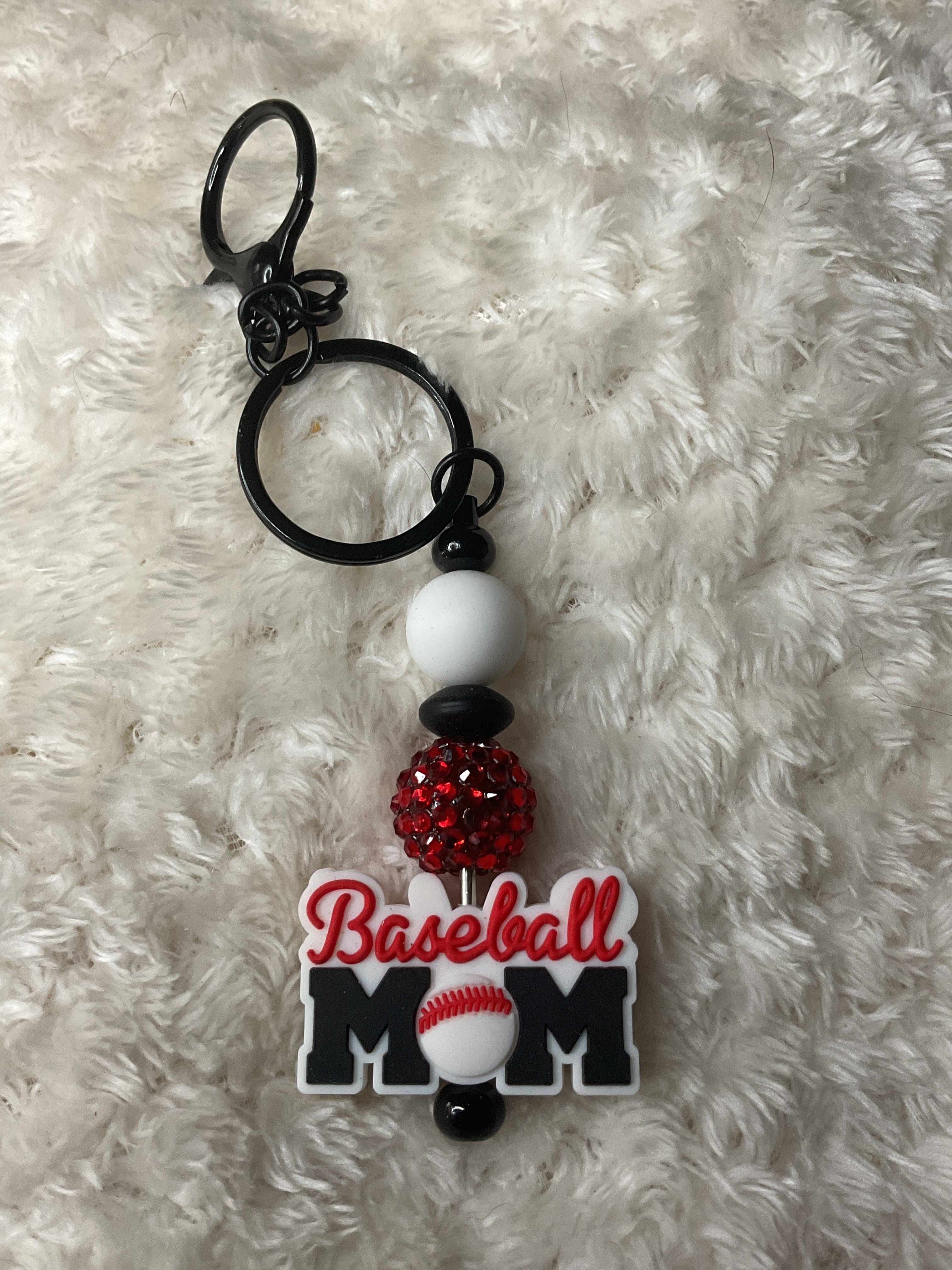Baseball Mom keychain ￼
