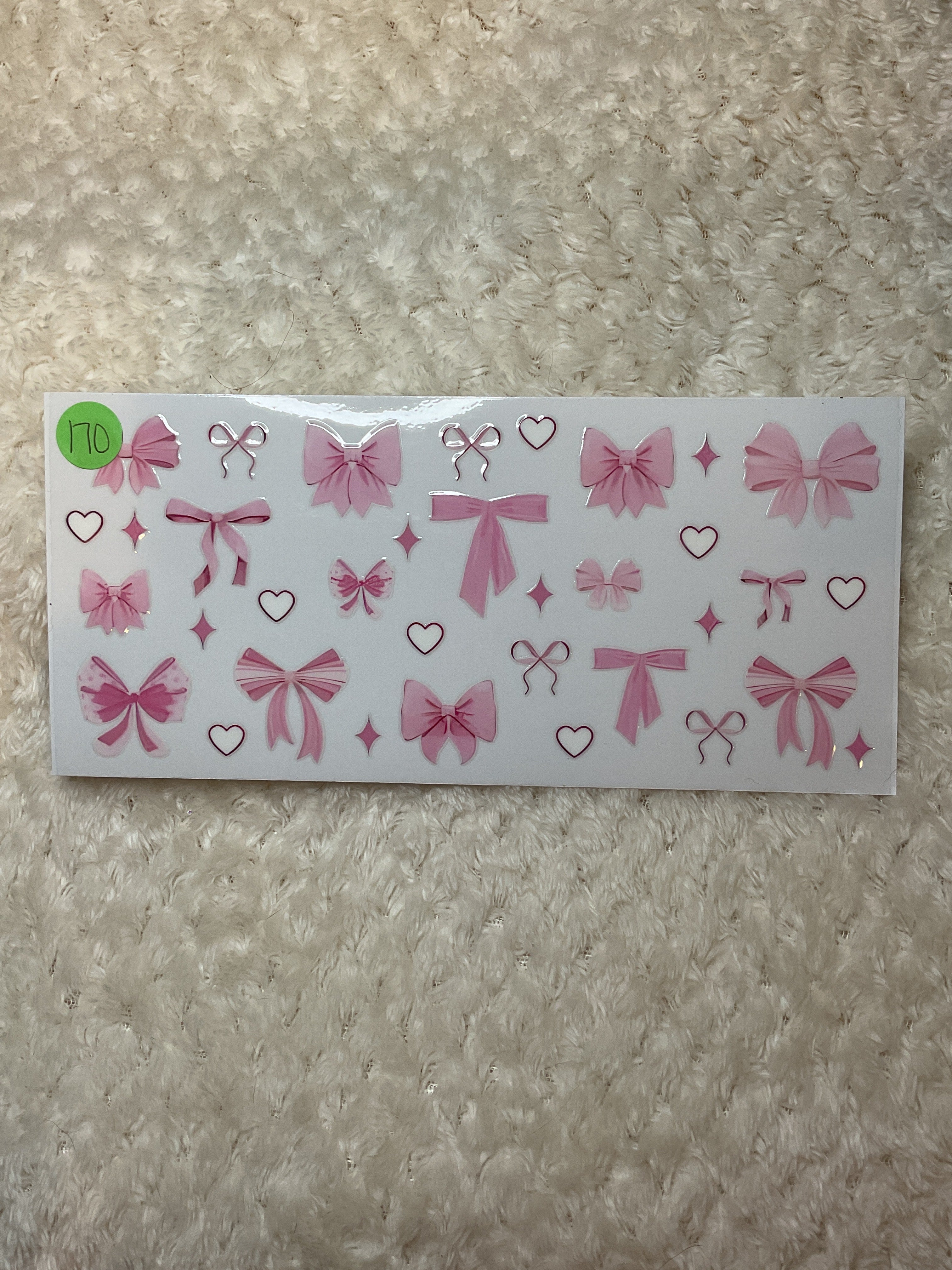 Pink bows 170
