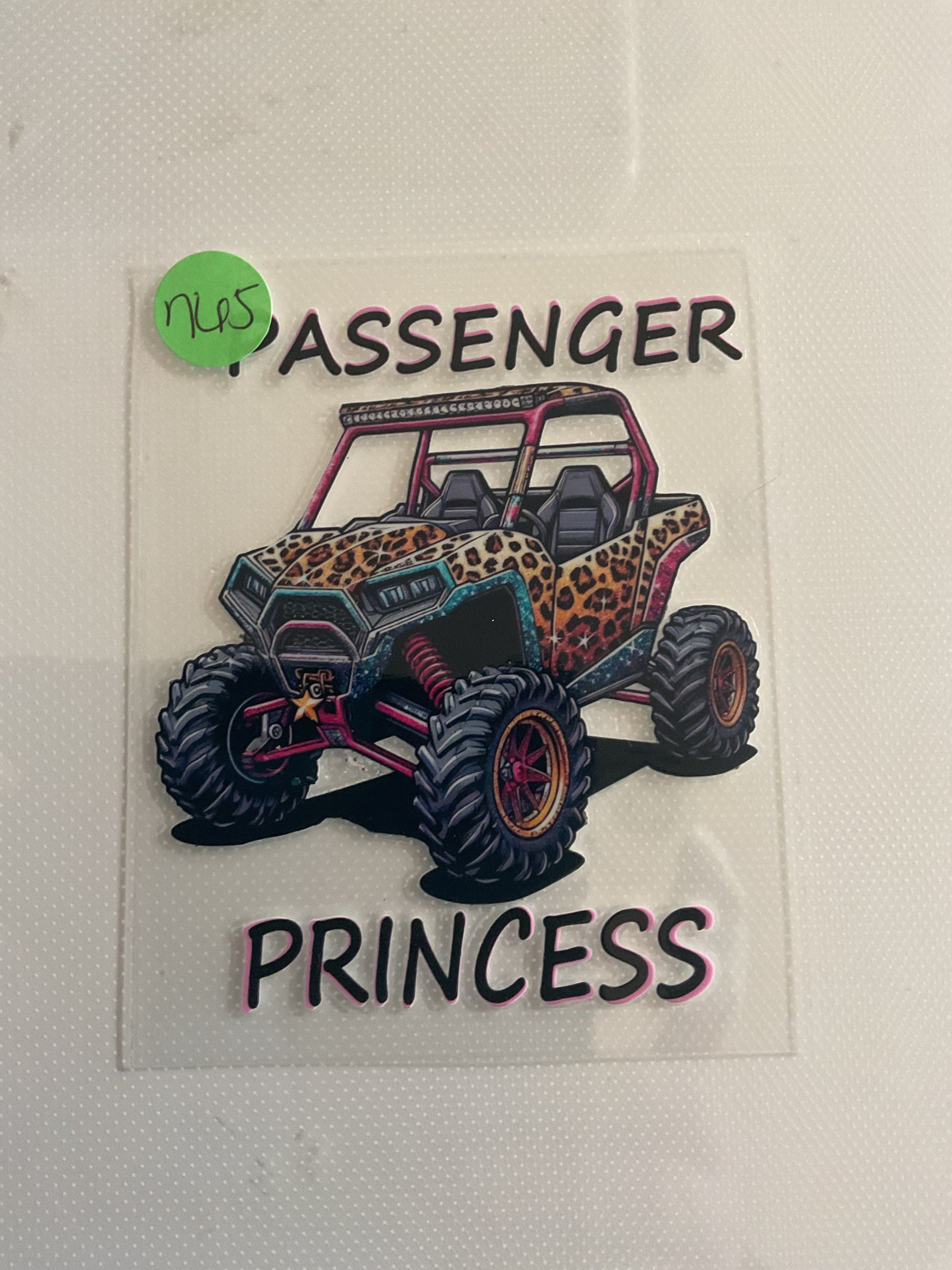 Passenger princess 765