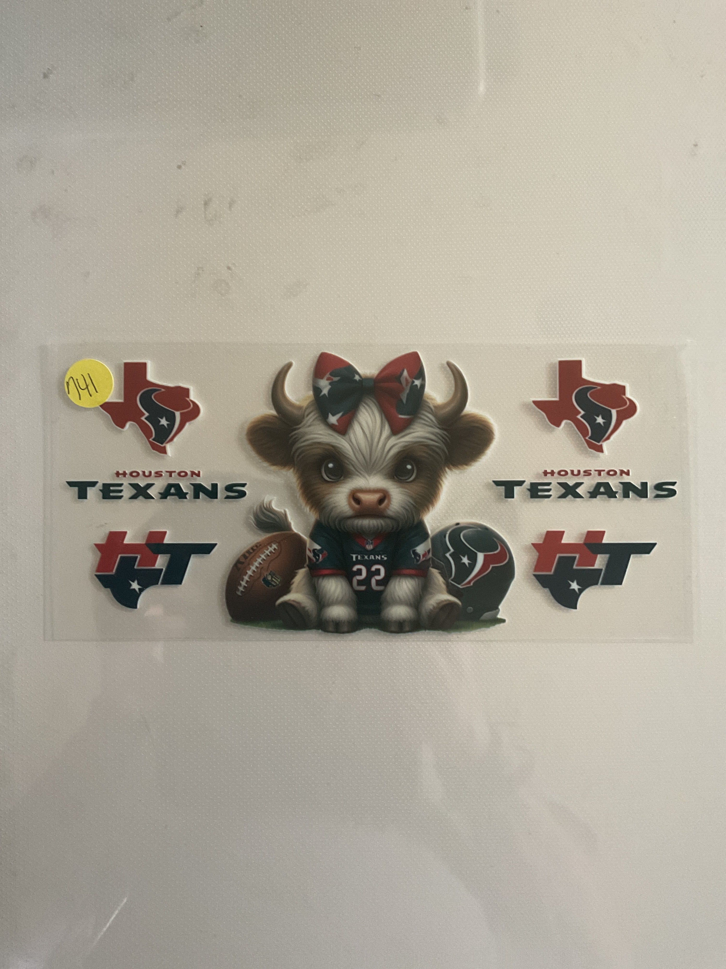 Houston Texans Highland cow 741