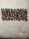 Red and black hearts, 218