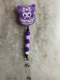 Sanrio Kuromi badge reel