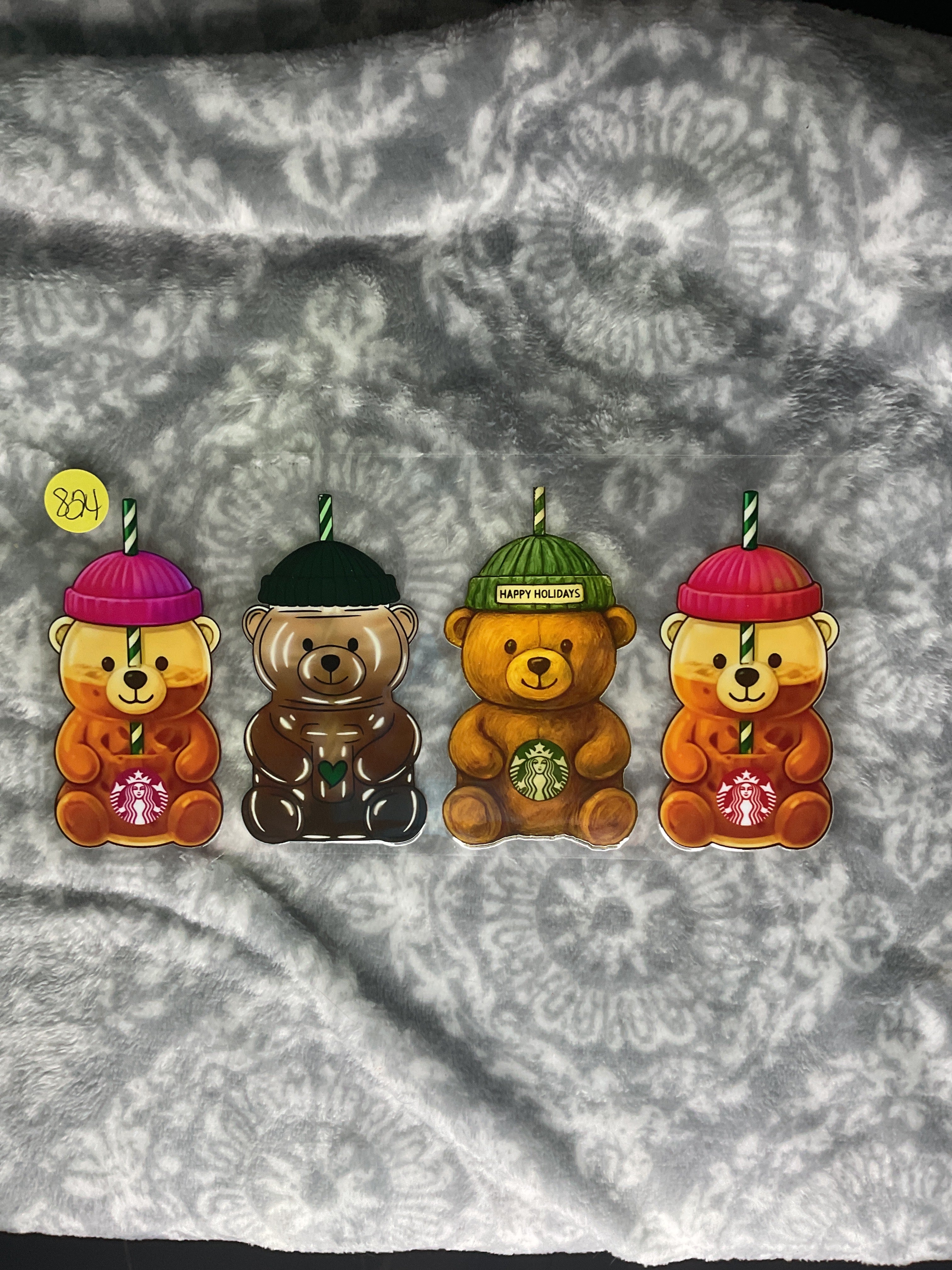 Starbucks bears 824
