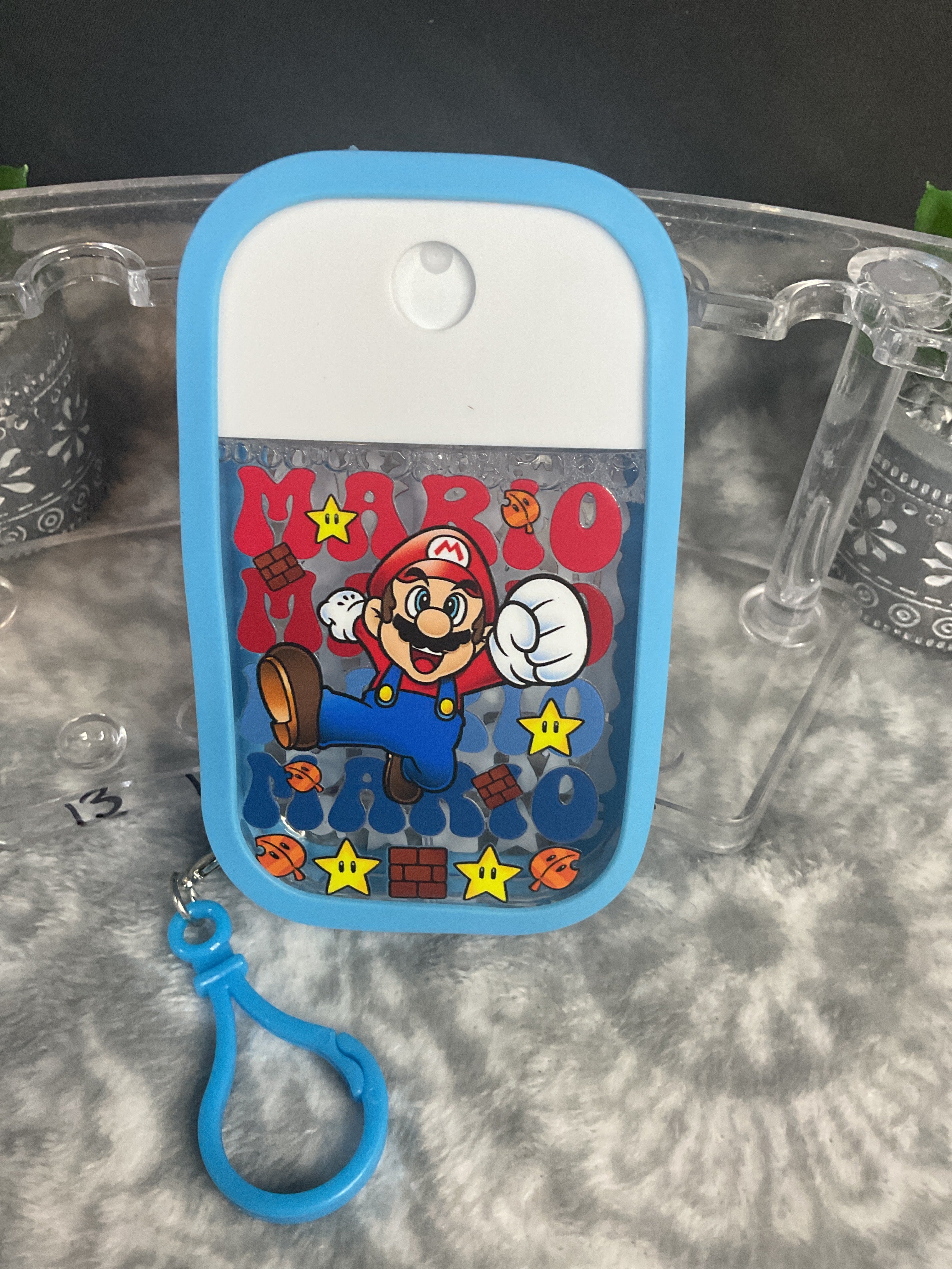 Mario hand sanitizer