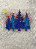Blue Christmas tree 175