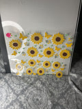 Sunflowers and butterflies 938