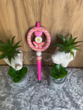 Pink pan with butterfly ring