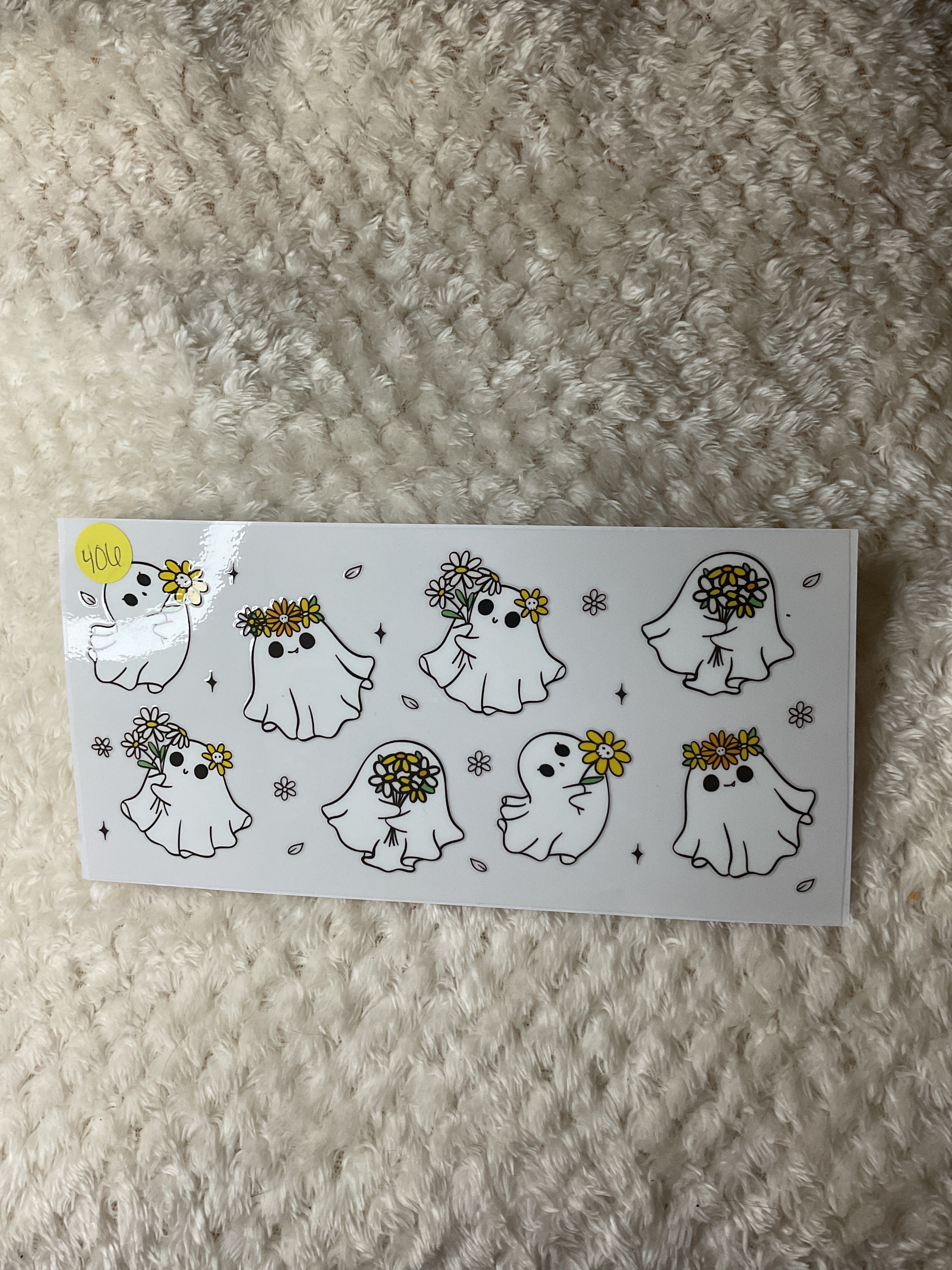 Ghost with flower arrangement 406